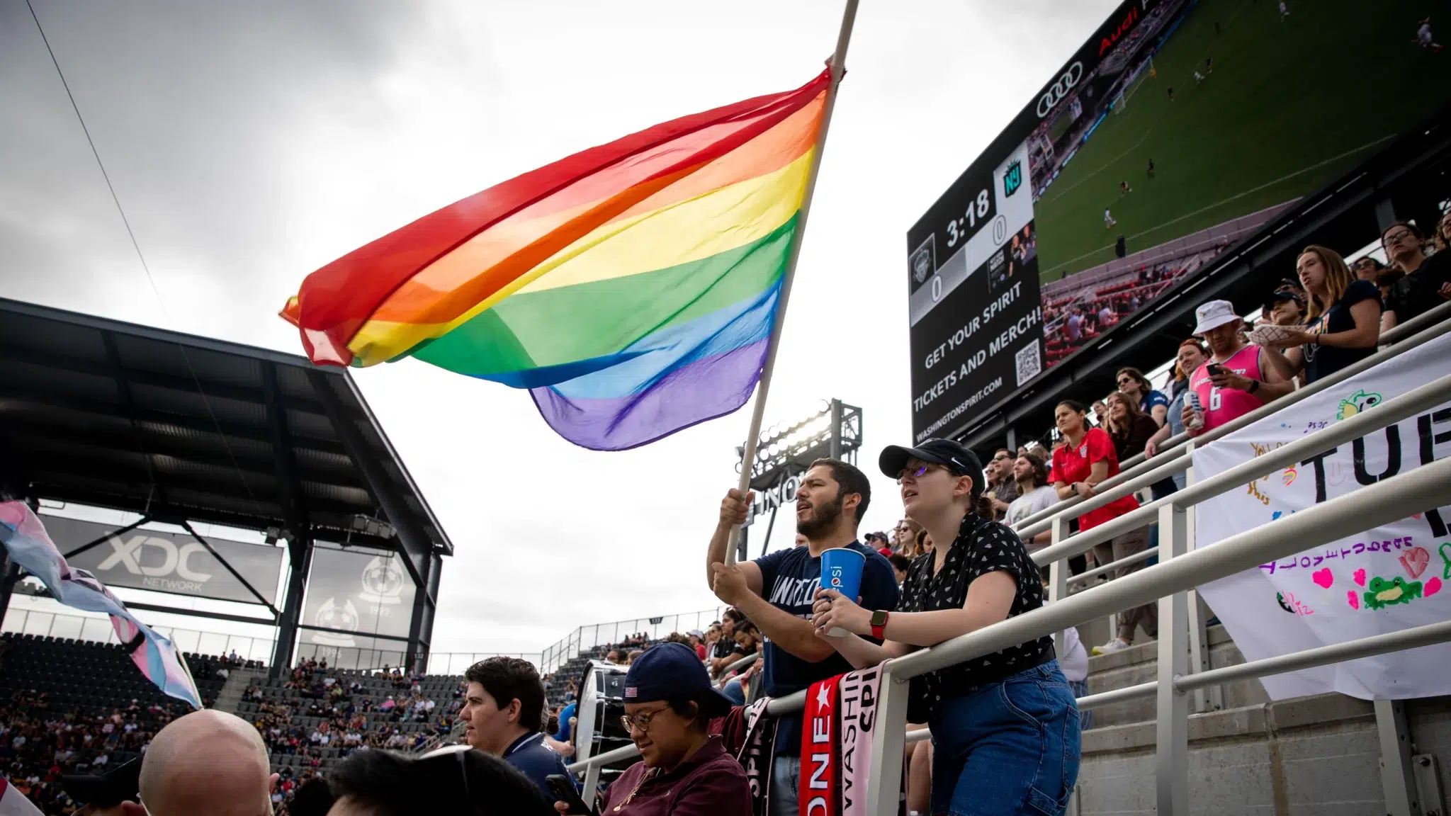 Washington Spirit Celebrate Pride Night in June 3rd Match Versus Racing Louisville FC Featured Image