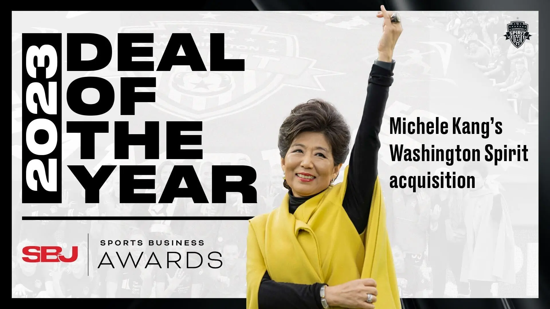 Spirit Majority Owner Michele Kang wins Sports Business Journal’s “Deal of the Year” Featured Image