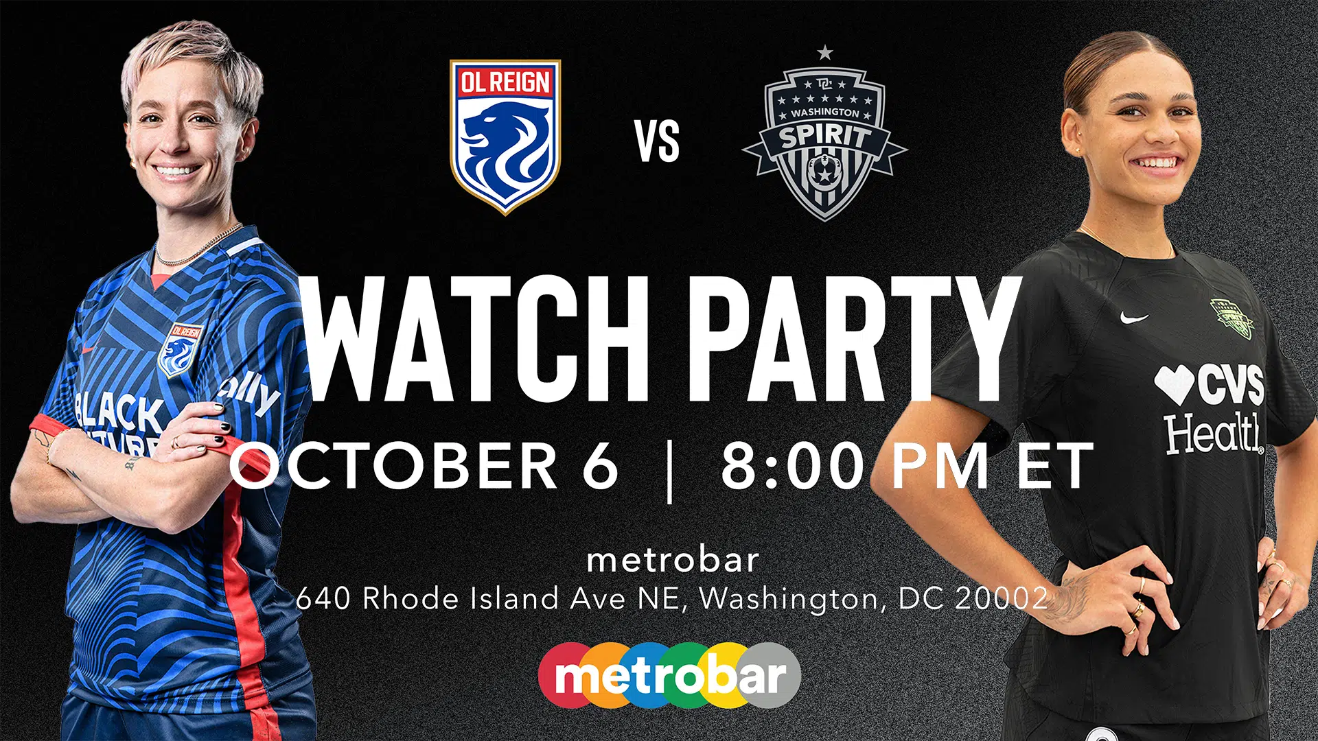 Watch Party: October 6 at 8 p.m.