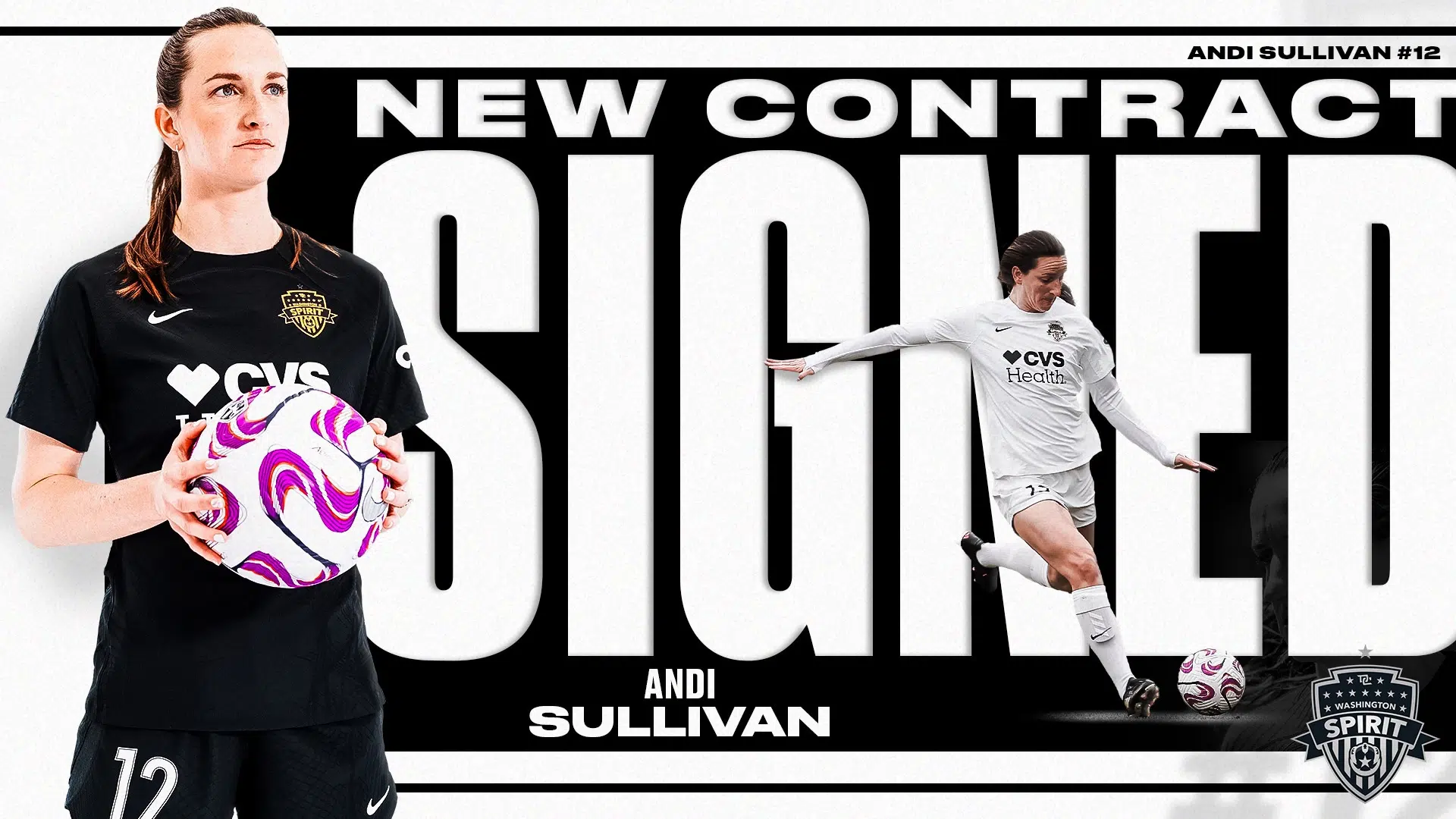 Washington Spirit Signs Midfielder Andi Sullivan to New Contract Featured Image