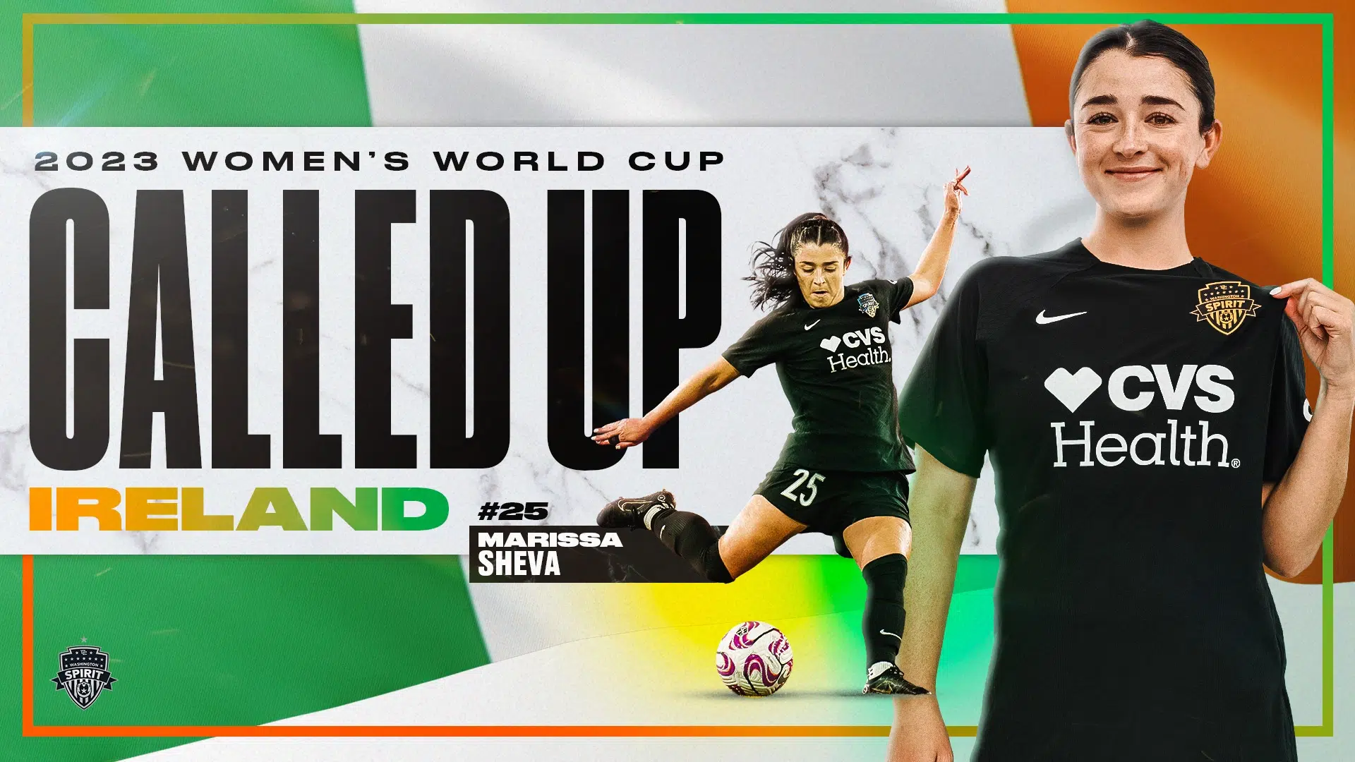 Marissa Sheva Called Up to Ireland National Team for 2023 FIFA Women’s World Cup Featured Image
