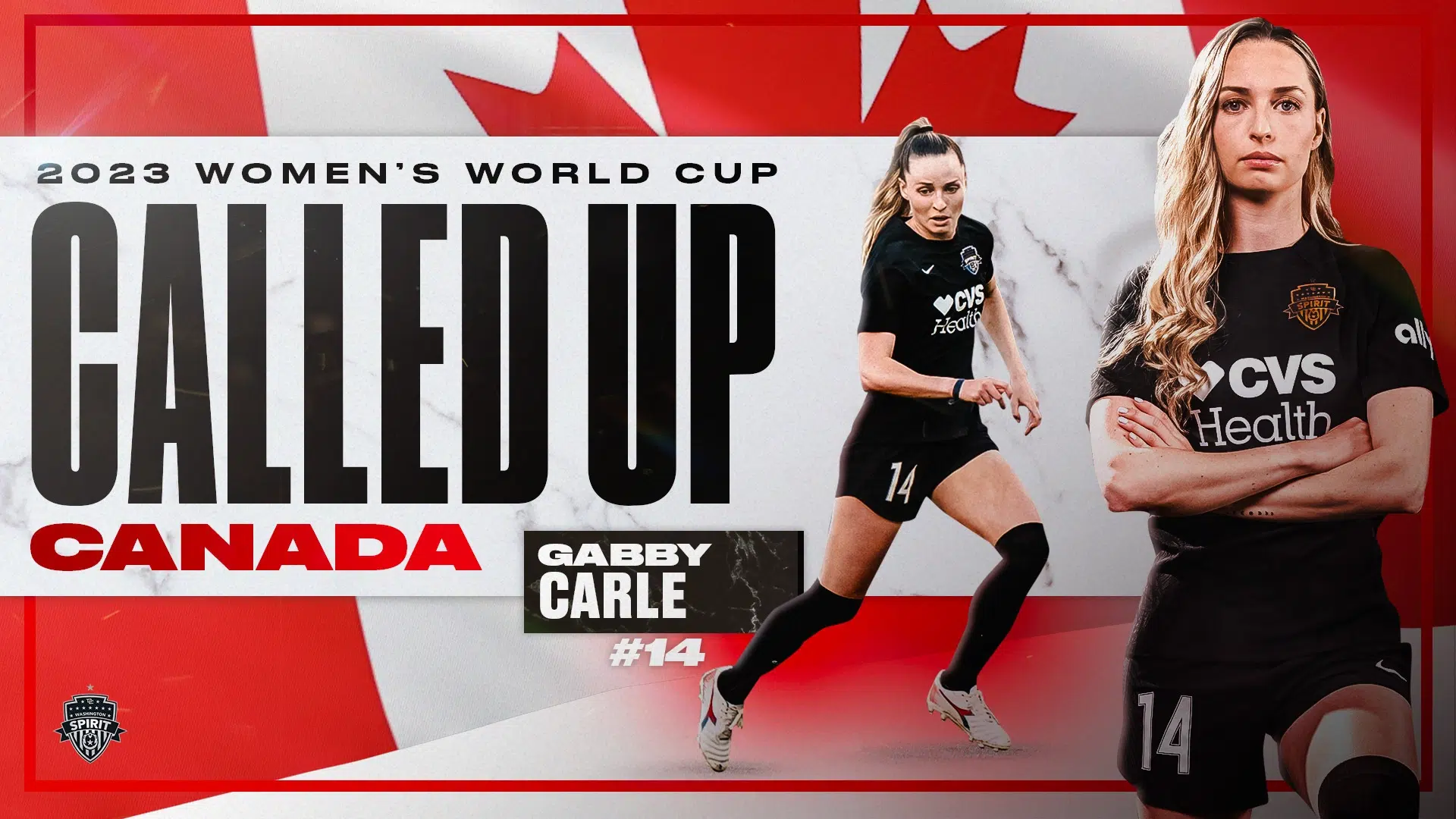 Gabrielle Carle Called Up to Canadian National Team for 2023 FIFA Women’s World Cup Featured Image