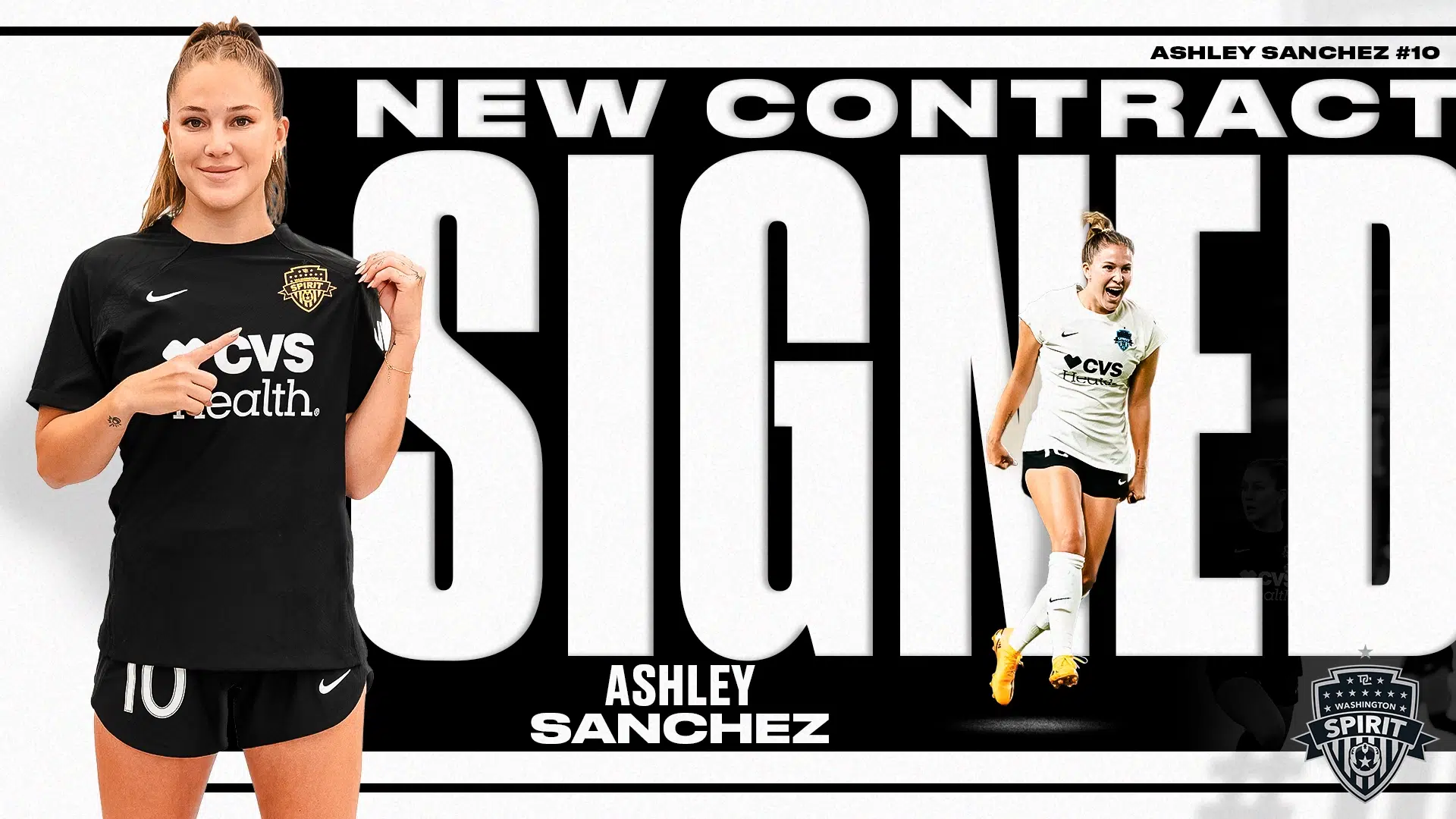 Washington Spirit Signs Midfielder Ashley Sanchez to New Contract Featured Image