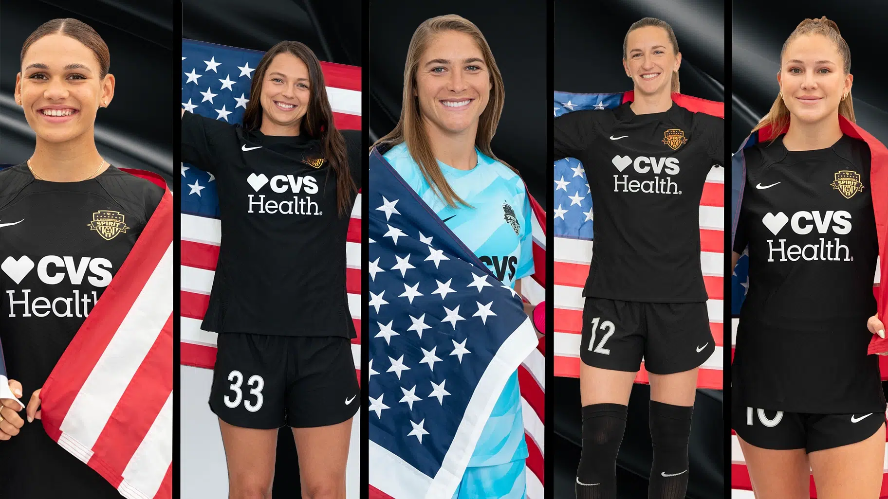 Five Spirit Players Called Up to USWNT for Two September Friendly Matches Featured Image