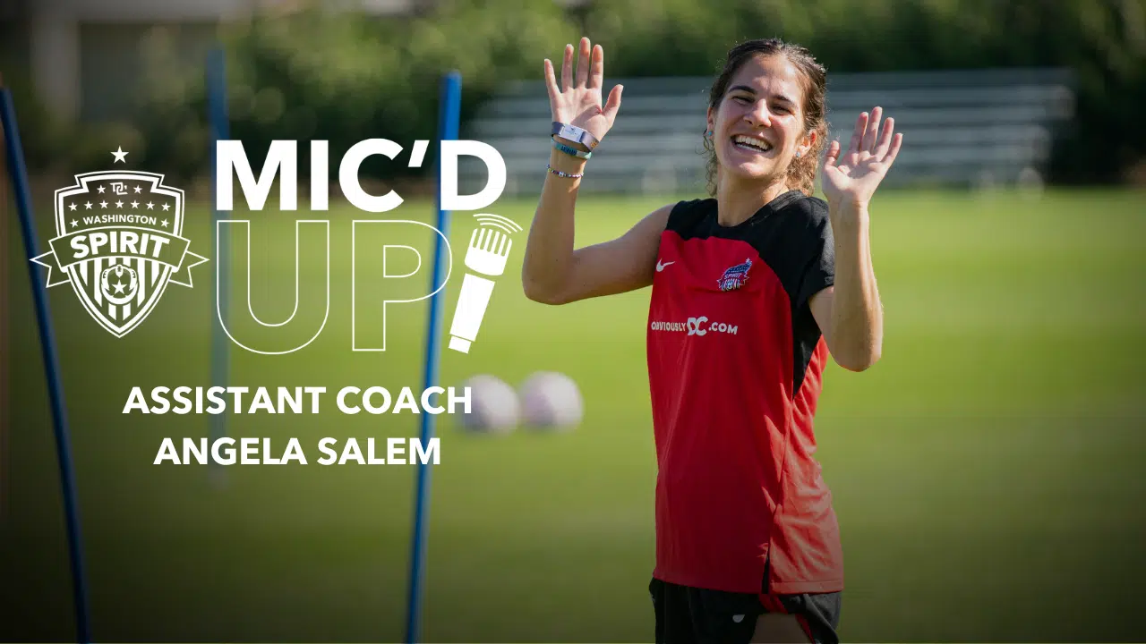 Mic'd Up: Assistant Coach Angela Salem