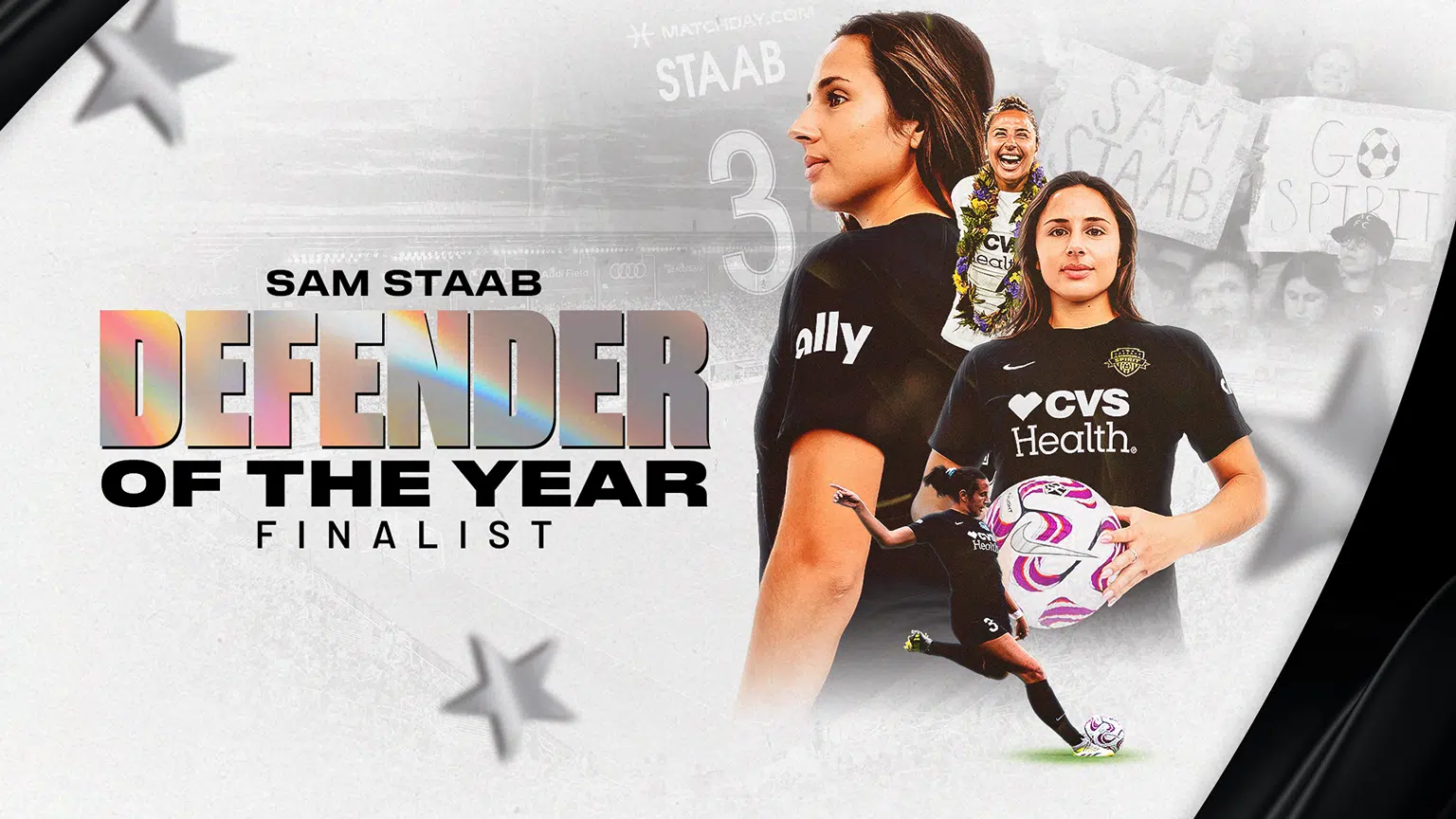 Spirit’s Sam Staab Named Finalist for NWSL Defender of the Year Featured Image