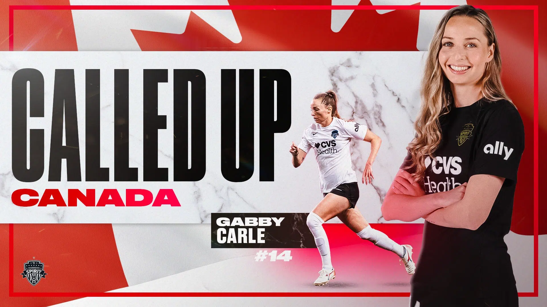 Gabby Carle Called Up to Canadian National Team for December Friendlies Featured Image