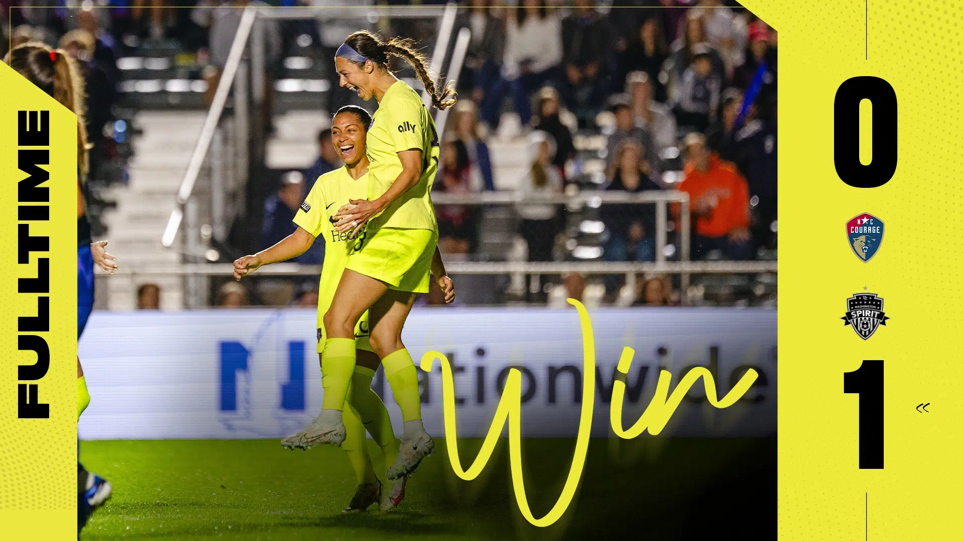 Recap: Spirit Clinches No. 2 Seed, Wins in Regular Season Finale Featured Image