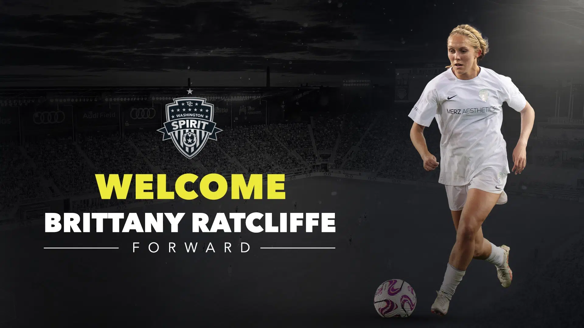 Washington Spirit Signs Free Agent Forward Brittany Ratcliffe Featured Image