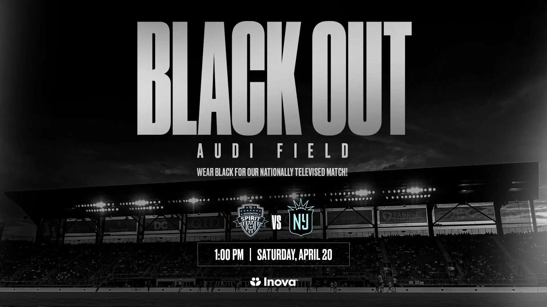 Spirit Fans Black Out Audi Field in Clash of Recent NWSL Champions -  Washington Spirit