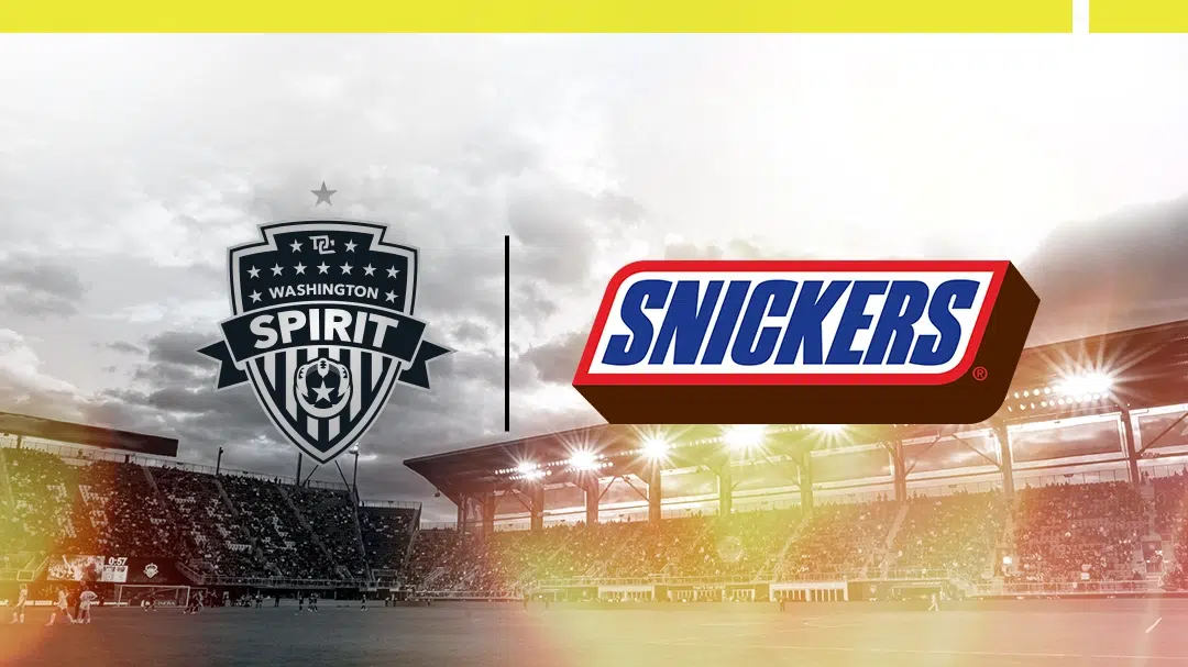 Washington Spirit Announces Mars’ Iconic Brand, SNICKERS®, as an Official Partner through the 2024 Season Featured Image