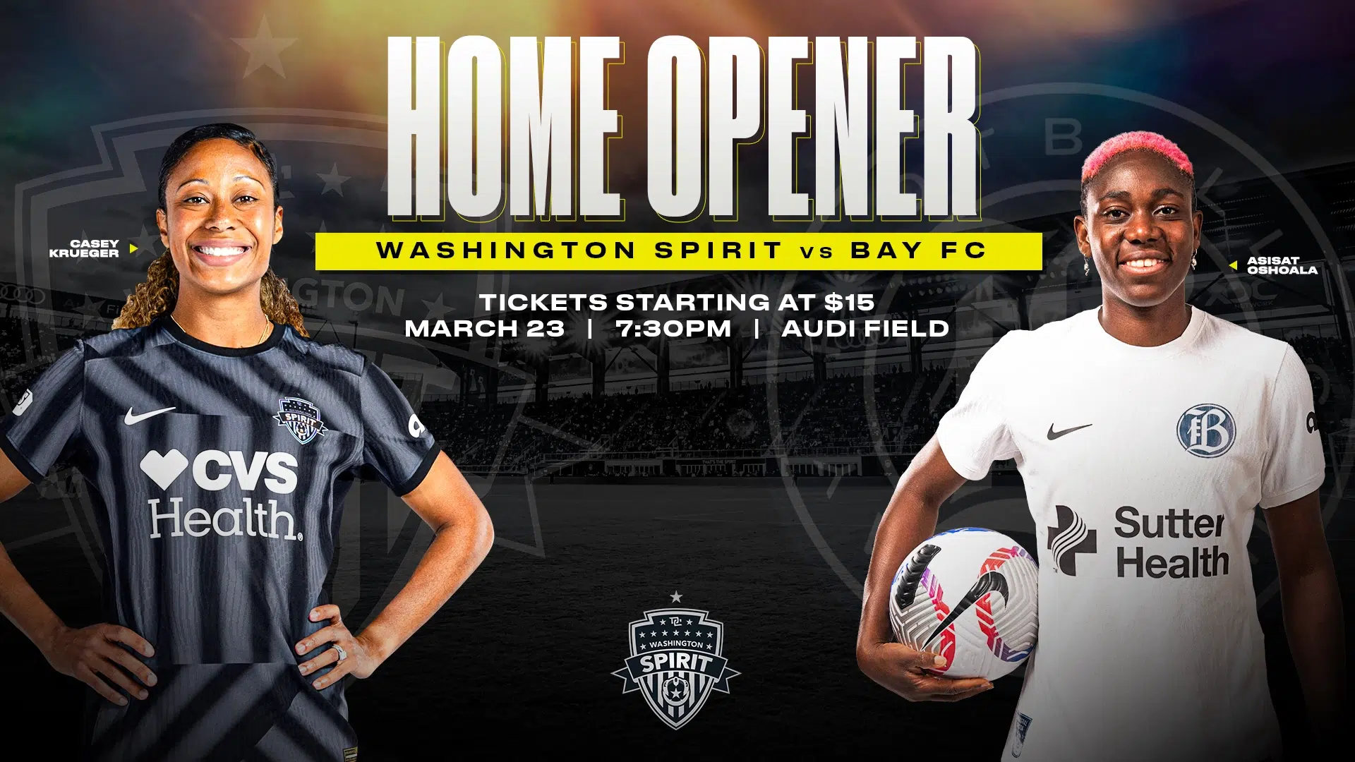 10 Reasons to be at Audi Field for the Spirit Home Opener on March 23 Featured Image
