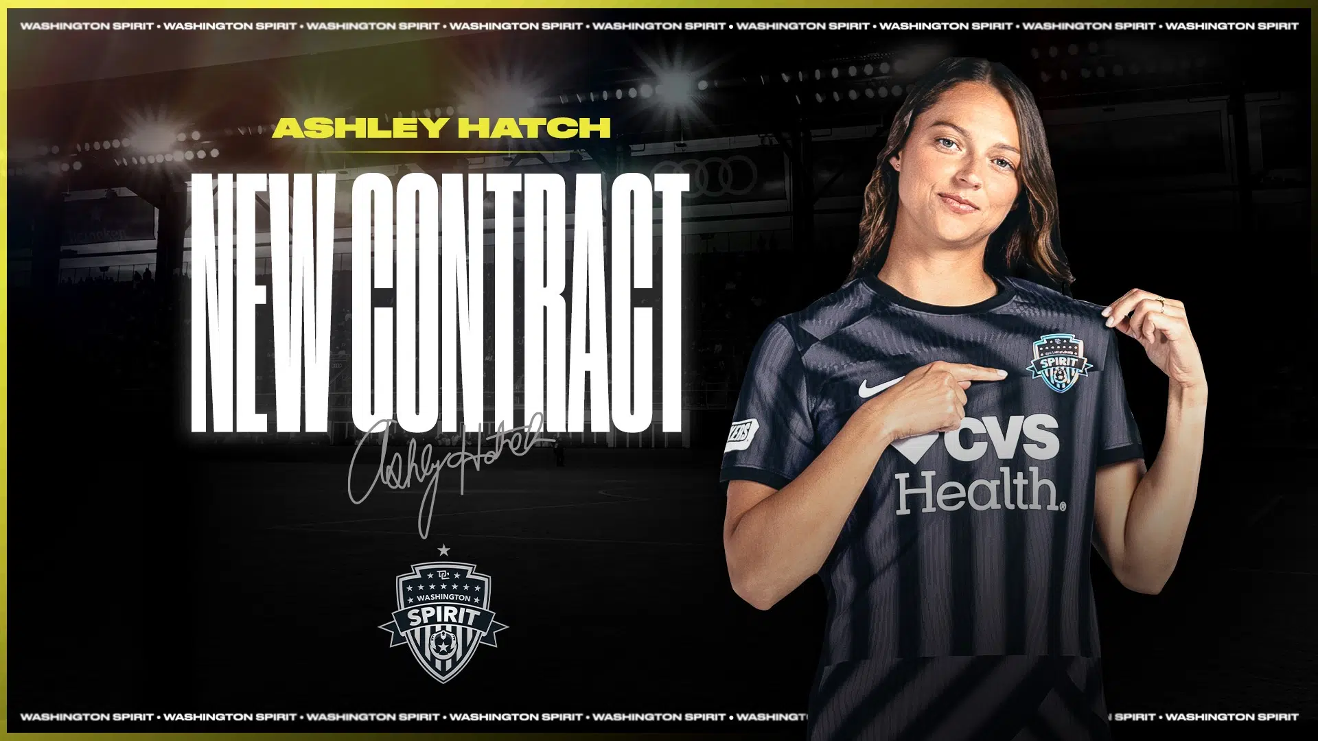 Washington Spirit Signs Ashley Hatch to New Contract Featured Image