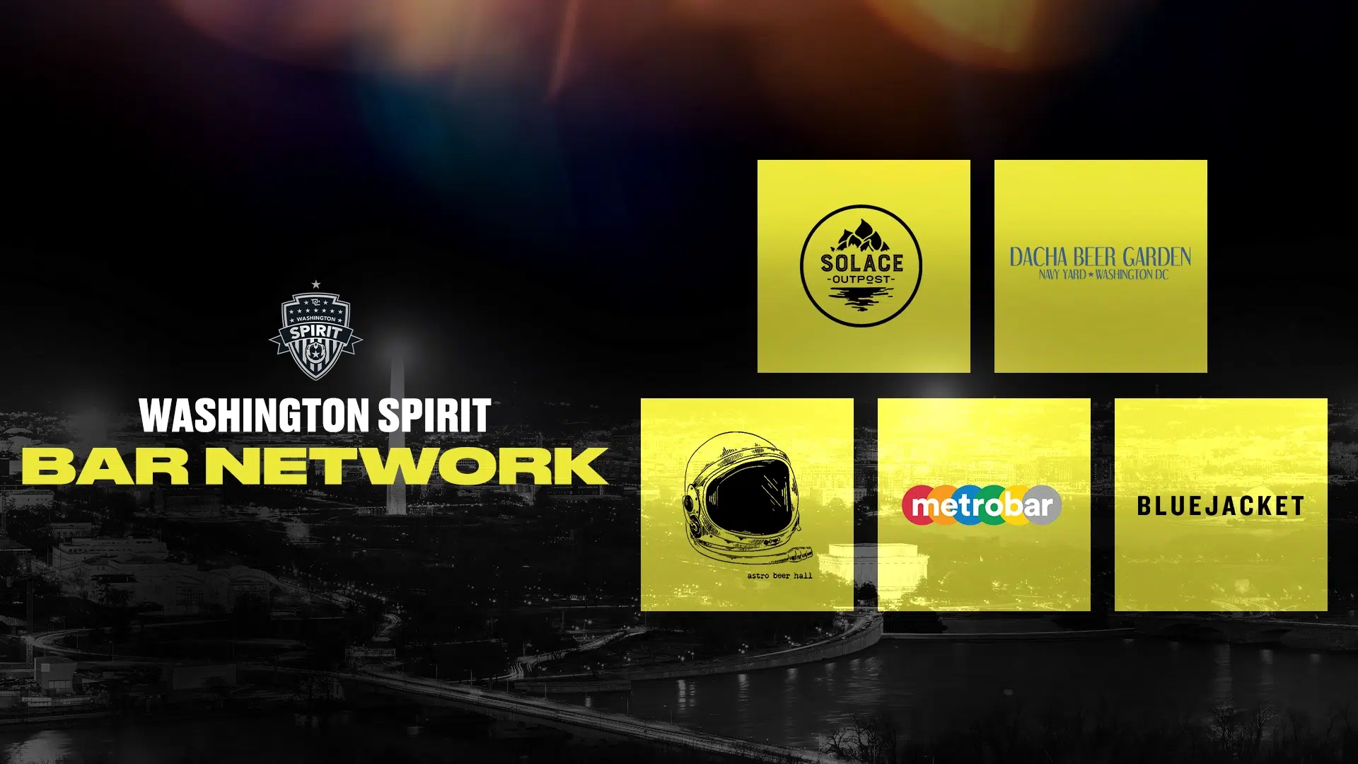 The Washington Spirit Partners with Local Bars to Create the Spirit Bar Network Featured Image