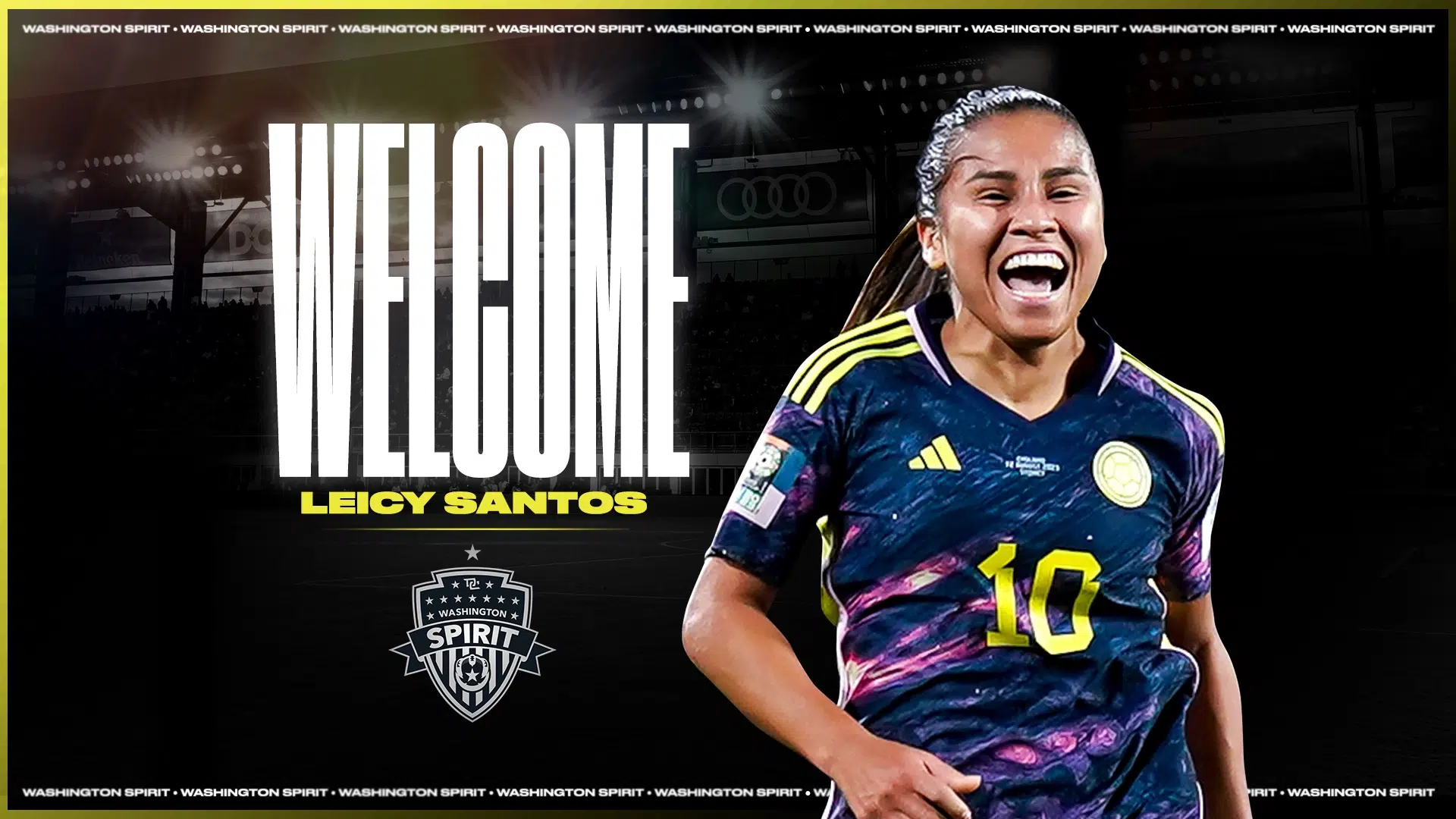Washington Spirit Lands Colombian National Team Star, World Cup Standout Leicy Santos Featured Image