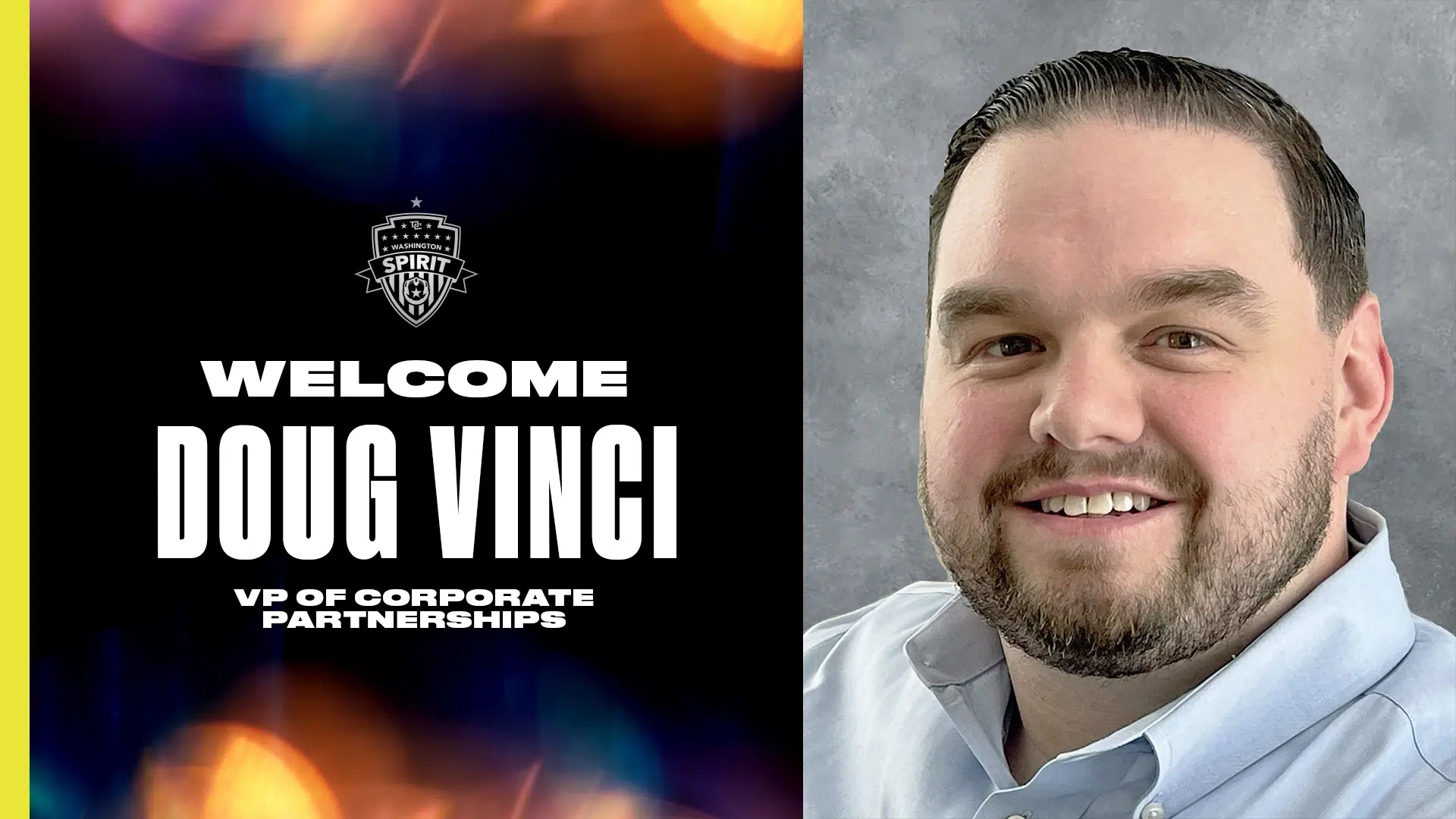 Washington Spirit names Doug Vinci as club’s vice president of corporate partnerships