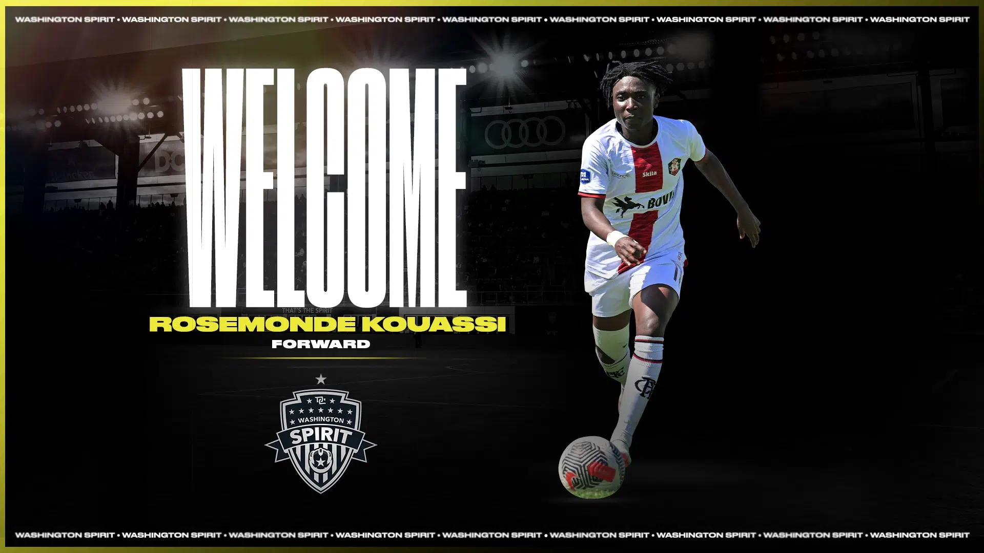 Welcome Rosemonde Kouassi.