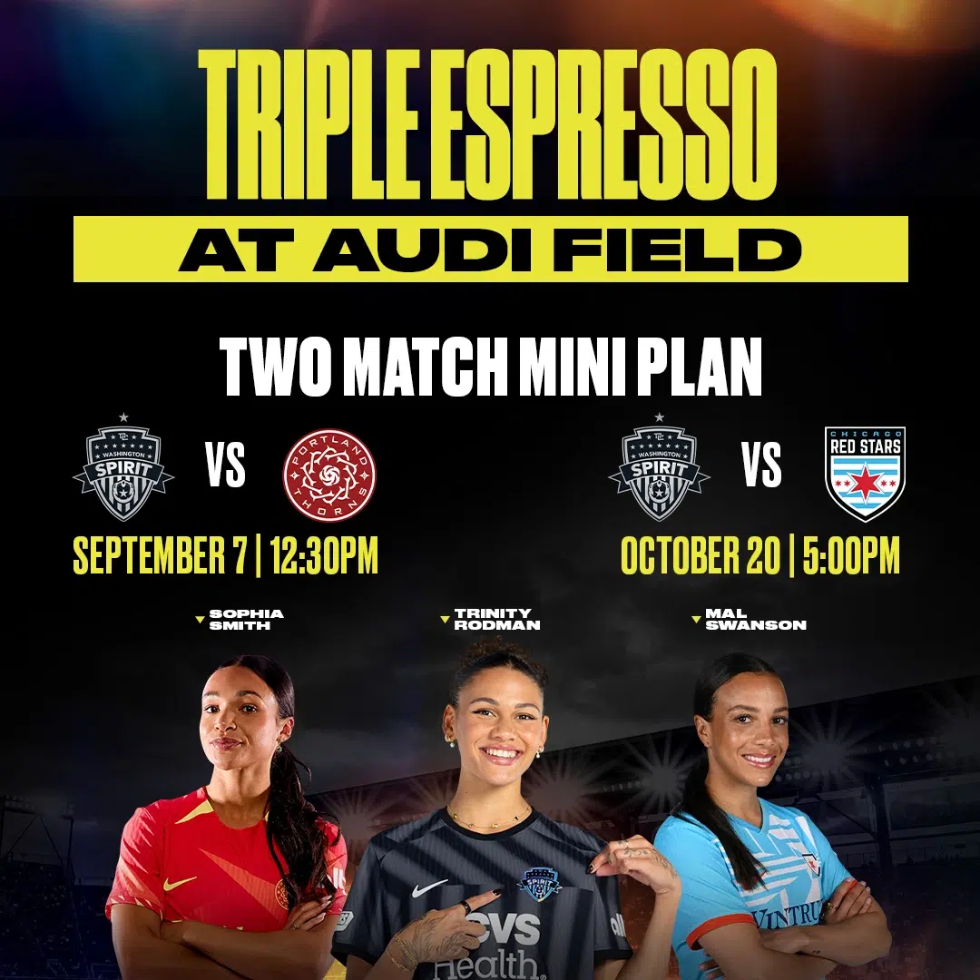 Triple Espresso at Audi Field.