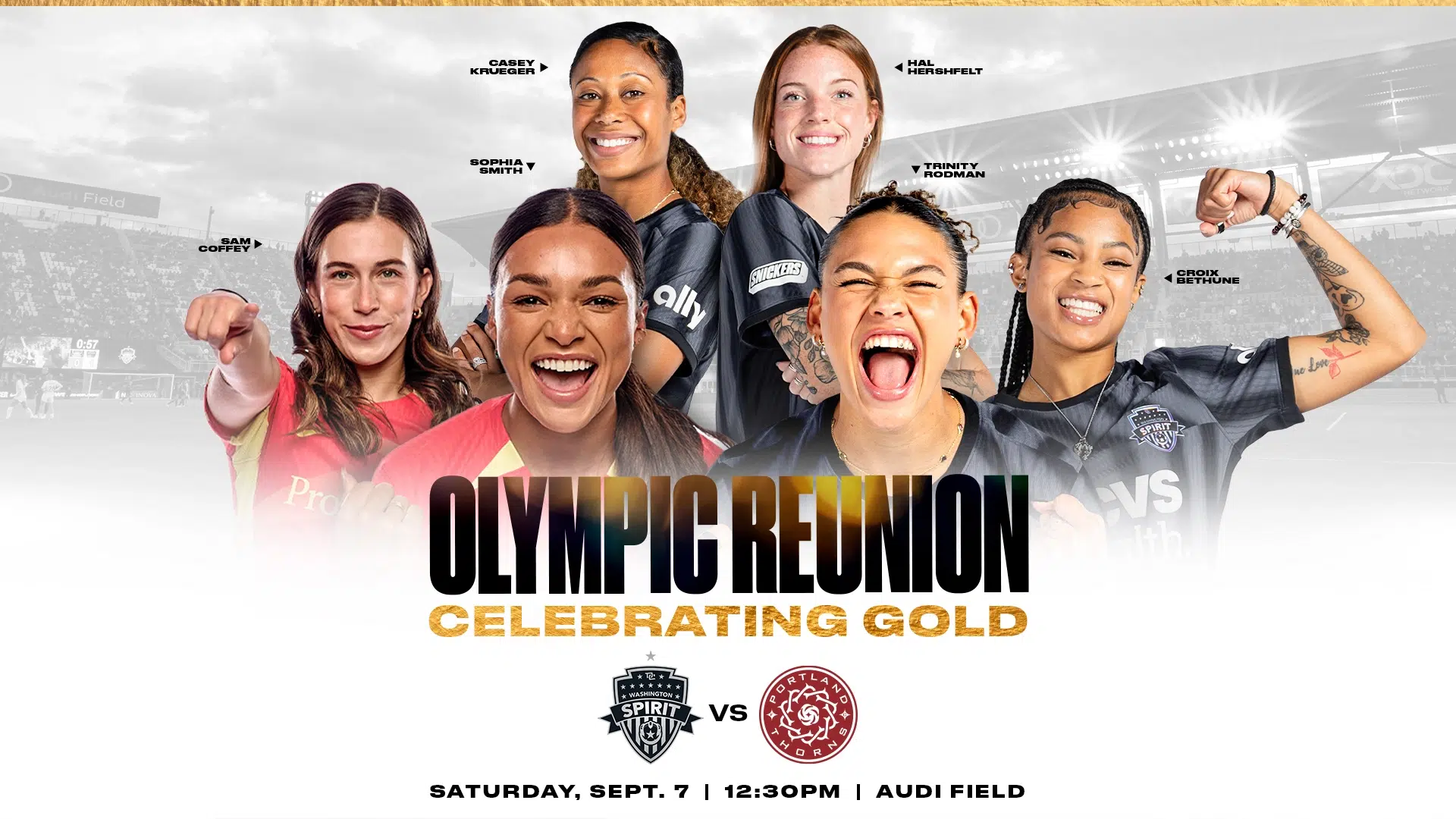 Washington Spirit Recognizes Disability Awareness Day & Celebrates US Olympians with Pre-Match Gold Medal Celebration Featured Image