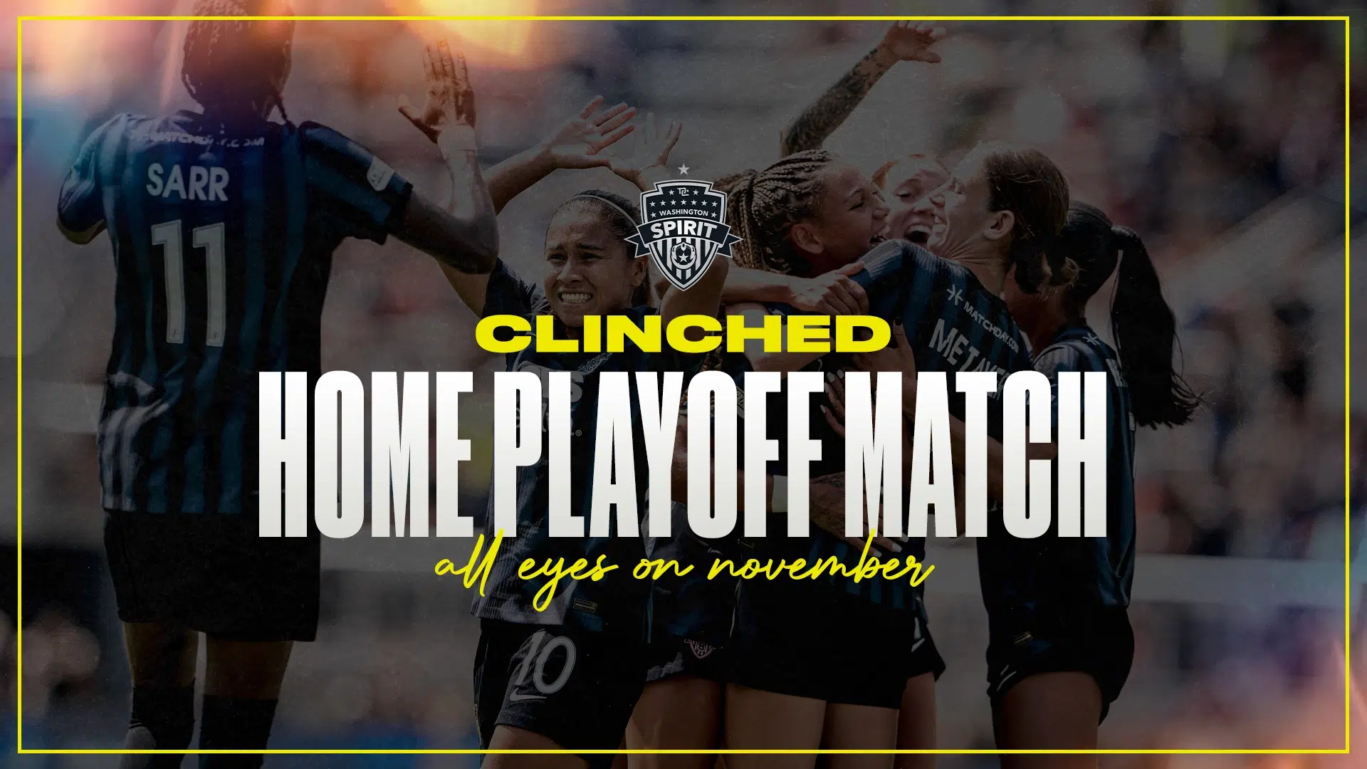 CLINCHED: Home Playoff Match