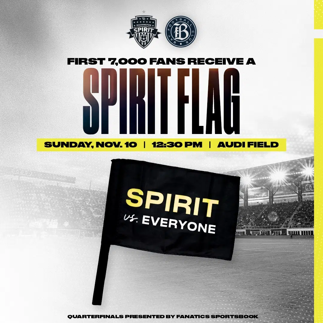 First 7,000 receive a spirit flag