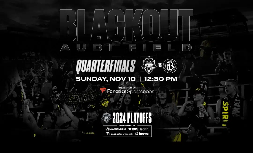 Black out Audi Field