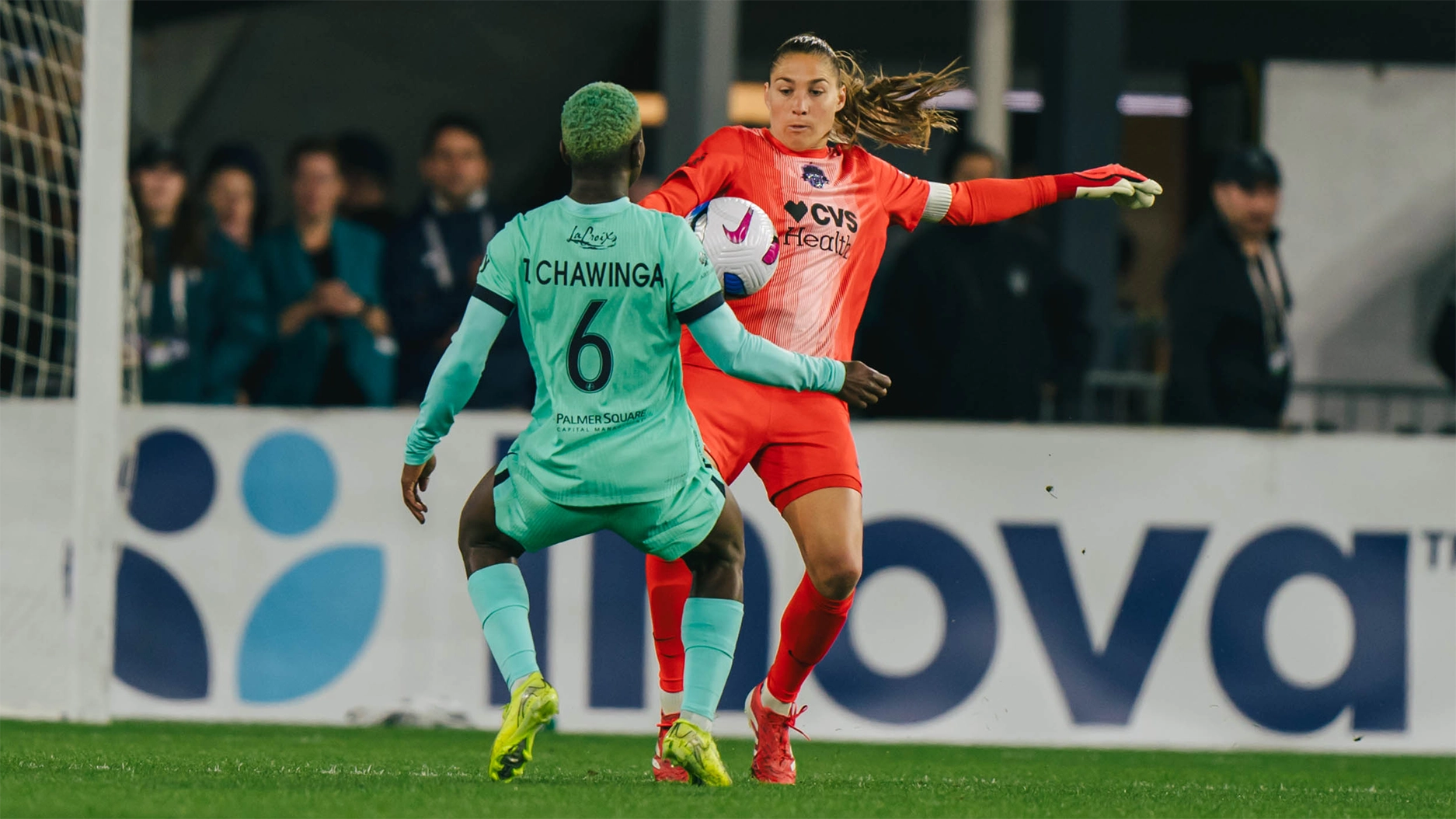 Temwa Chawinga challenges Aubrey Kingsbury