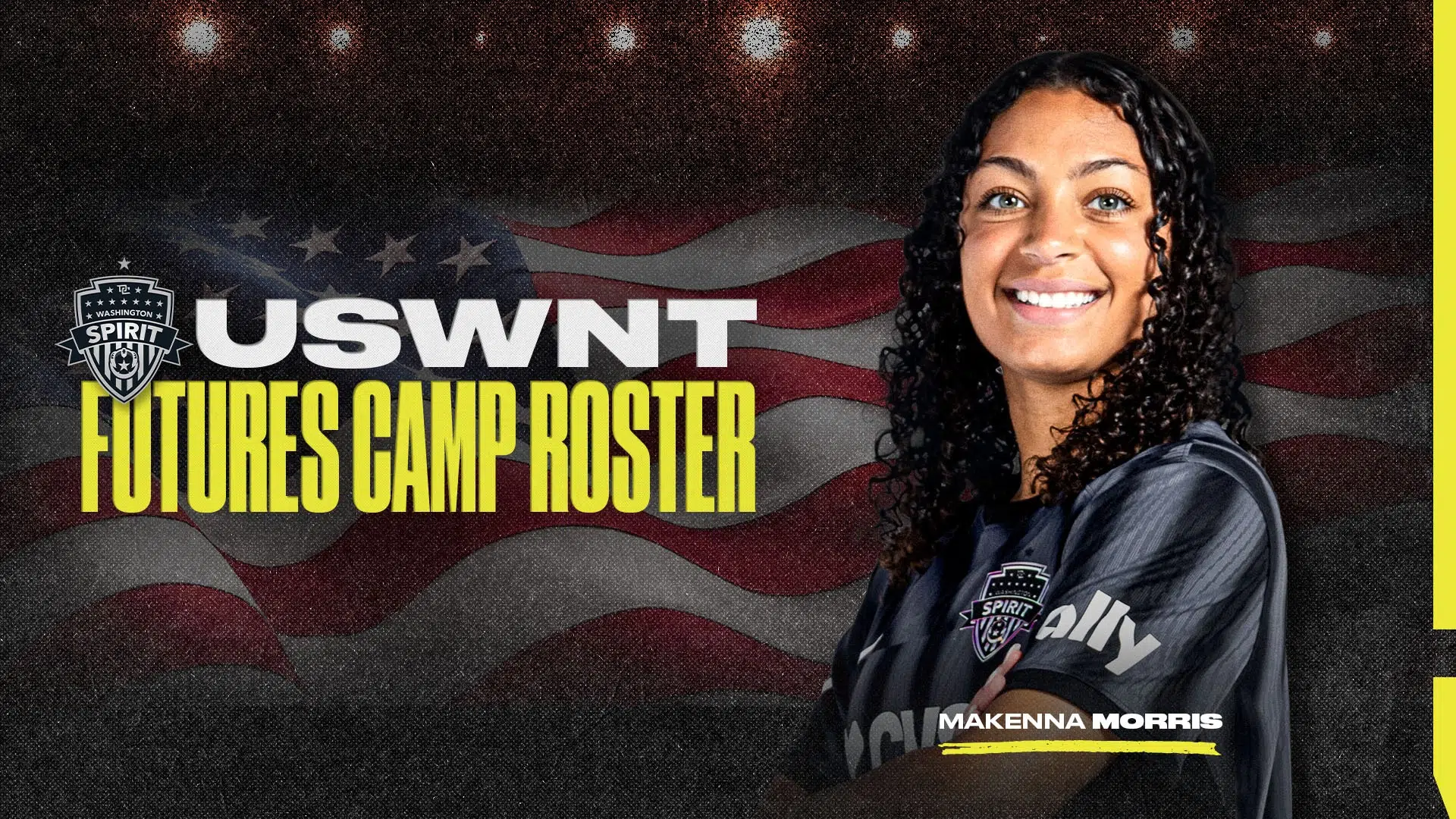 Washington Spirit Breakout Star Makenna Morris Named to USWNT 2025 Futures Camp Roster Featured Image