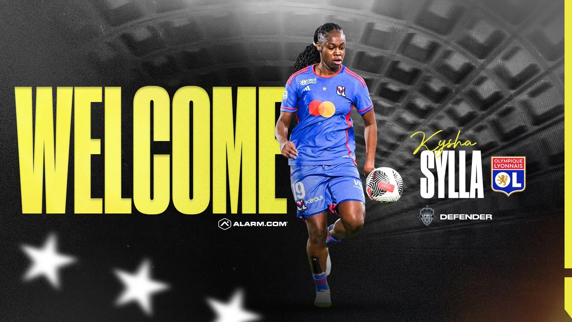 Washington Spirit Adds French Defender Kysha Sylla on Loan From Olympique Lyon Featured Image