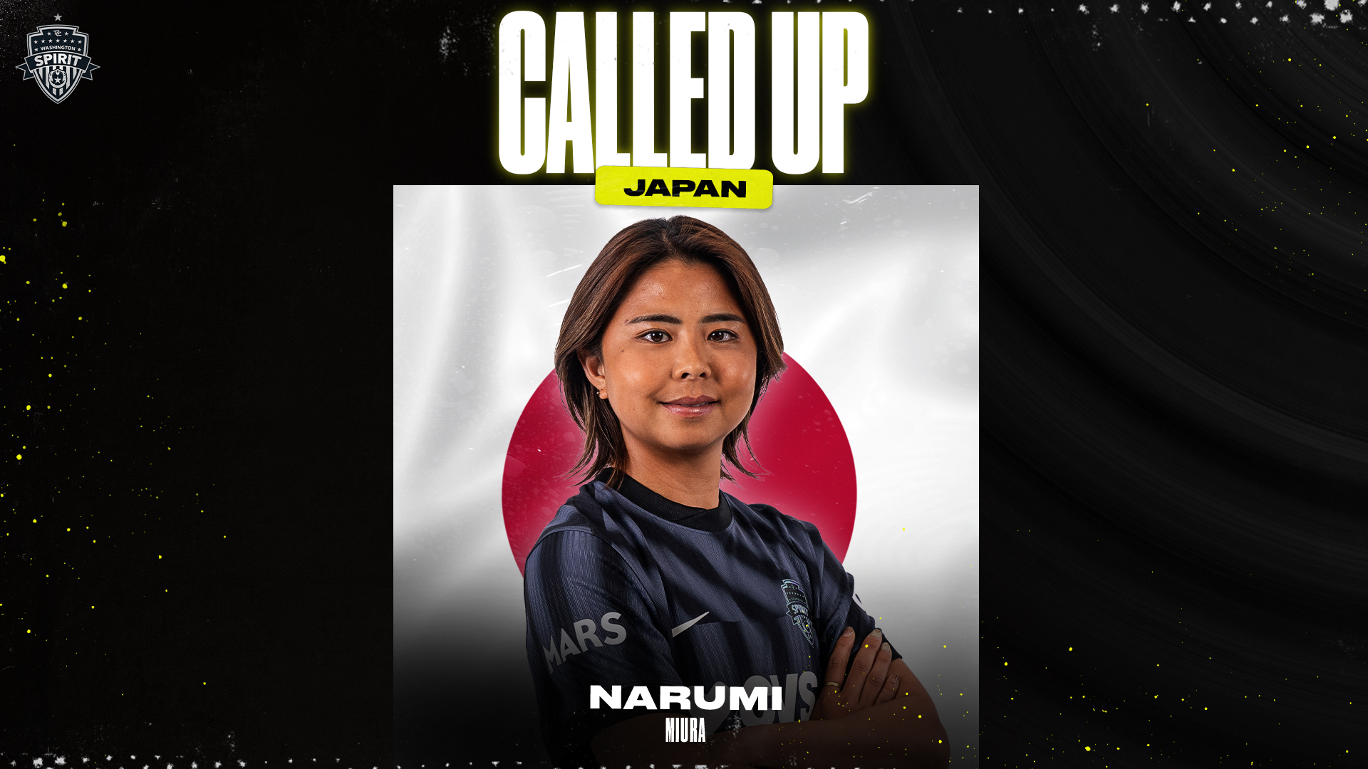 Washington Spirit Midfielder Narumi Miura Called Up to Japan Women’s National Team Featured Image
