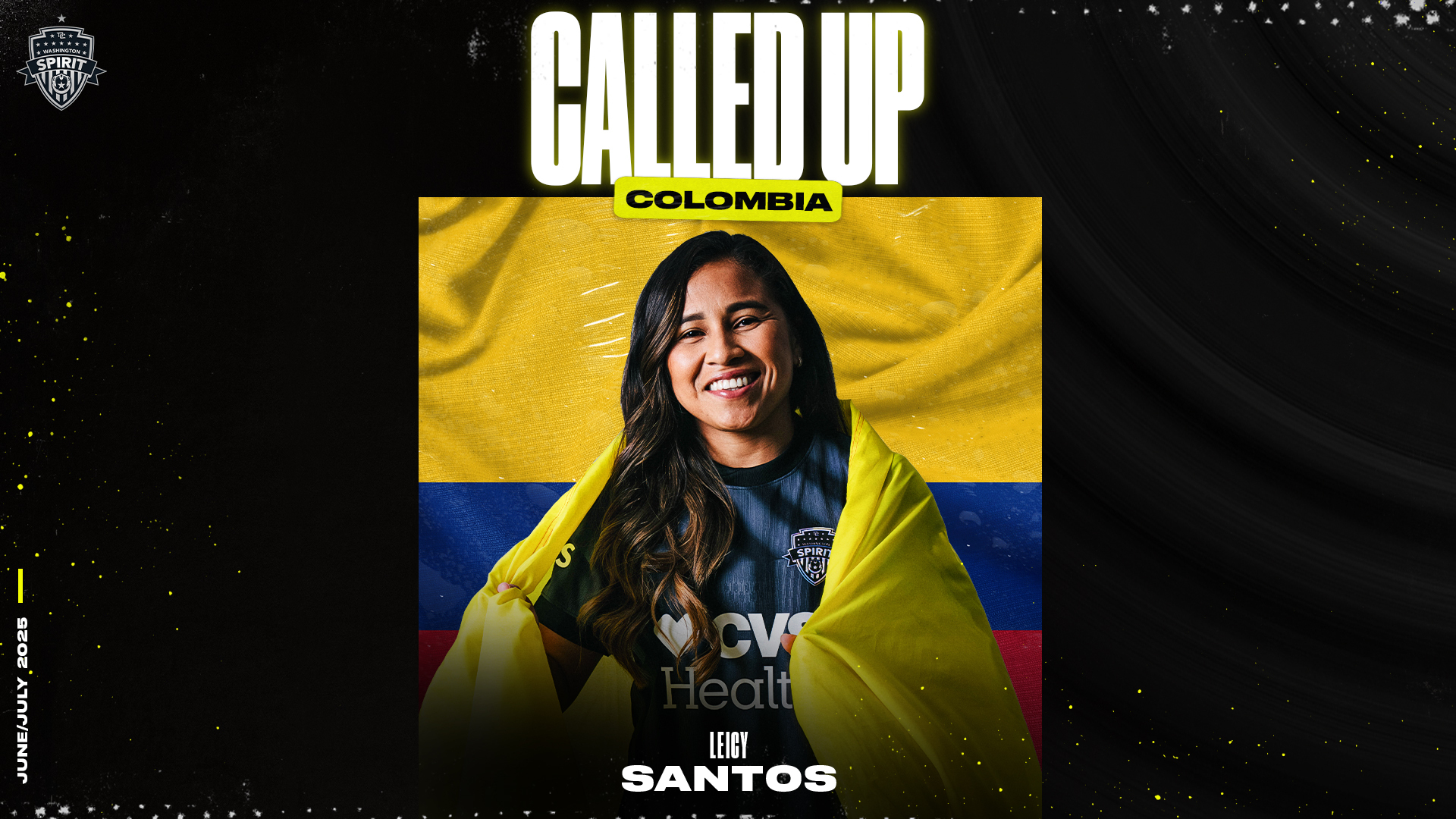 Washington Spirit’s Leicy Santos Called Up to Colombia Women’s National Team Featured Image