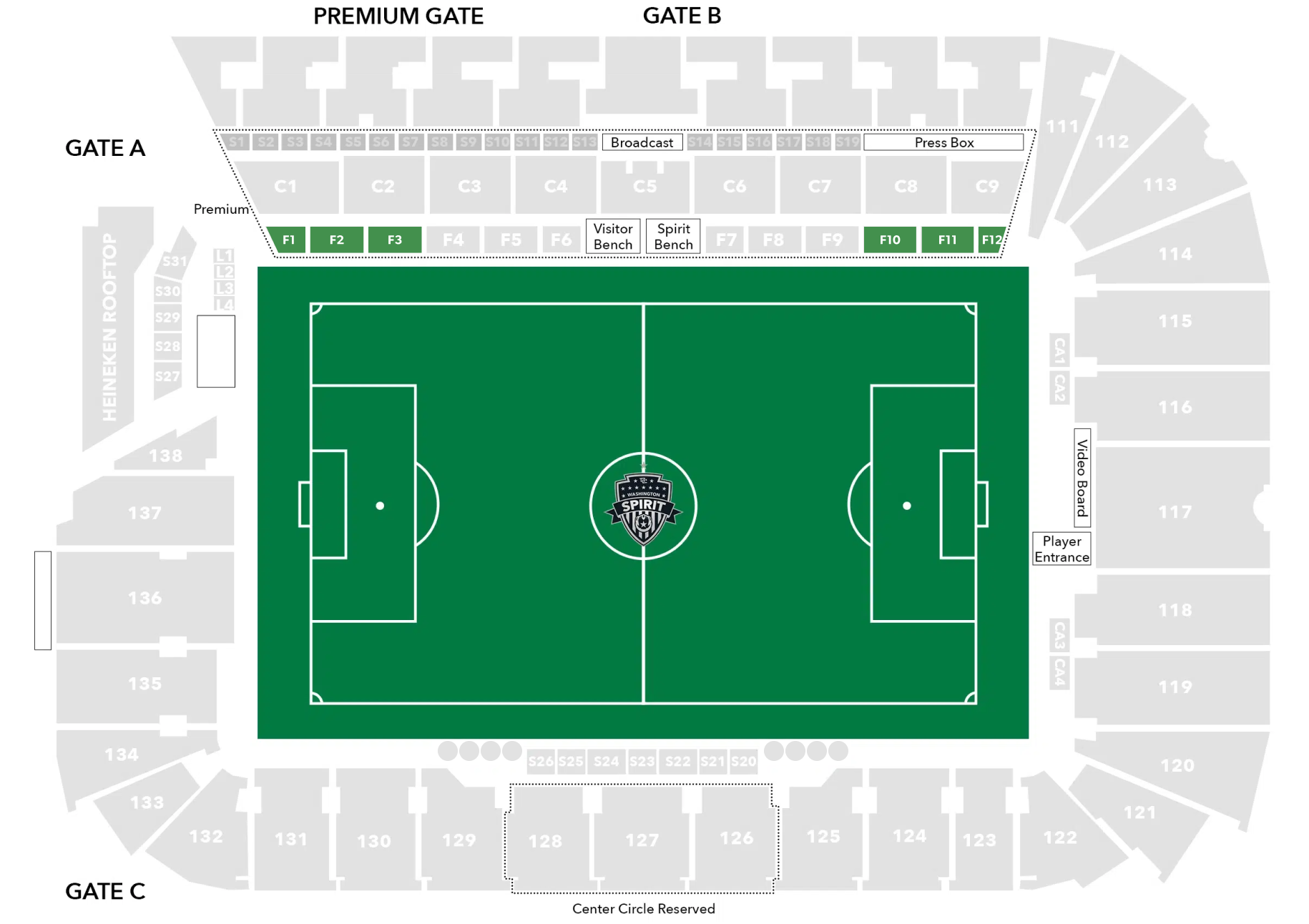 Field 3  Audi Stadium Seating Chart Image