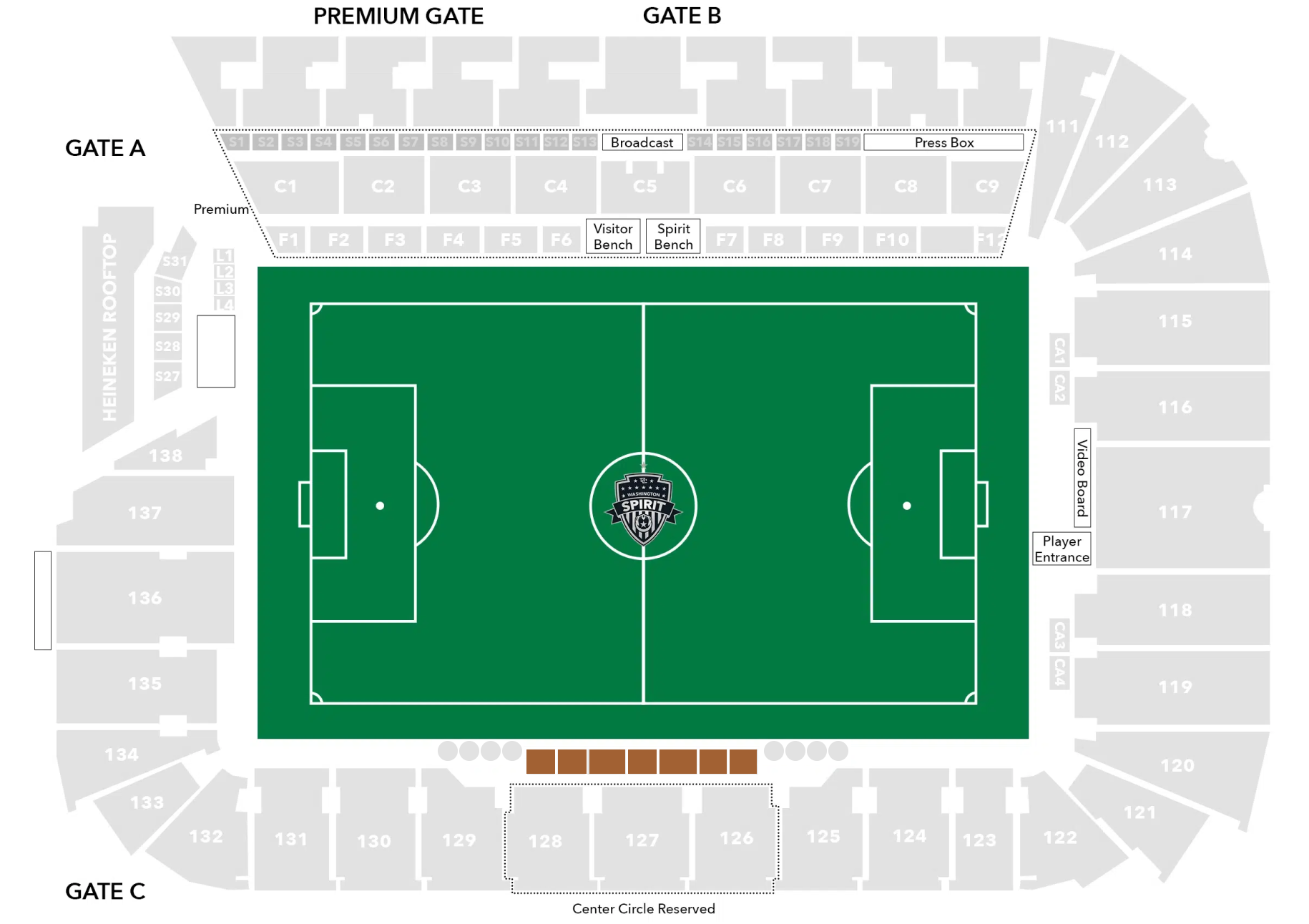 Field Suites Audi Stadium Seating Chart Image
