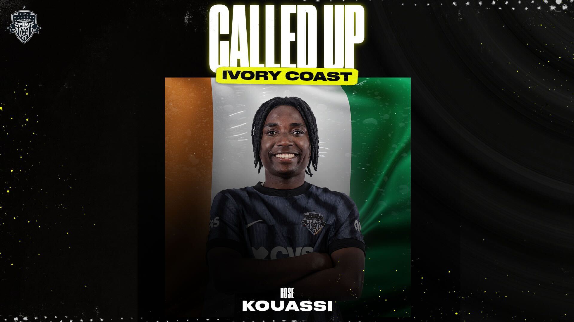 Washington Spirit Forward Rosemonde Kouassi Called Up to Ivory Coast Women’s National Team Featured Image