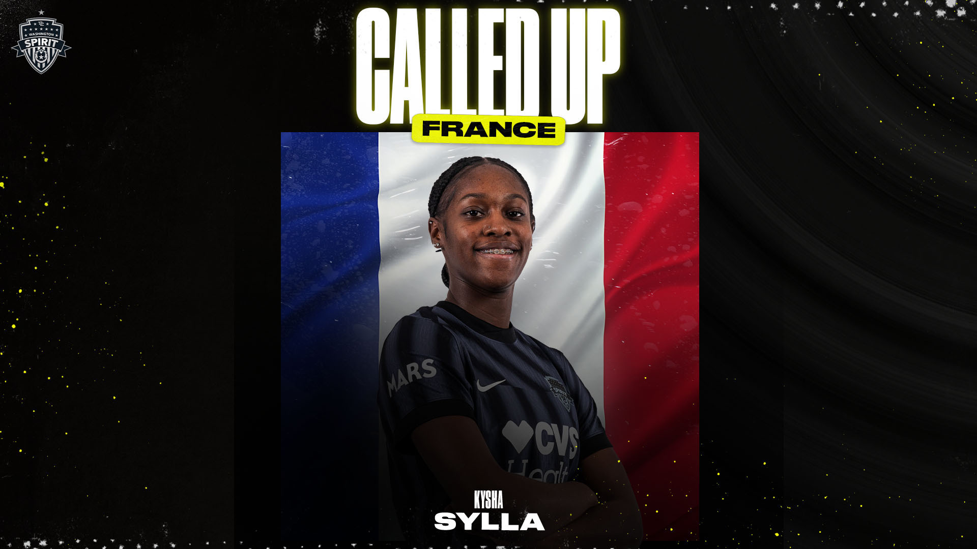Washington Spirit Defender Kysha Sylla Called Up to France Women’s National Team Featured Image