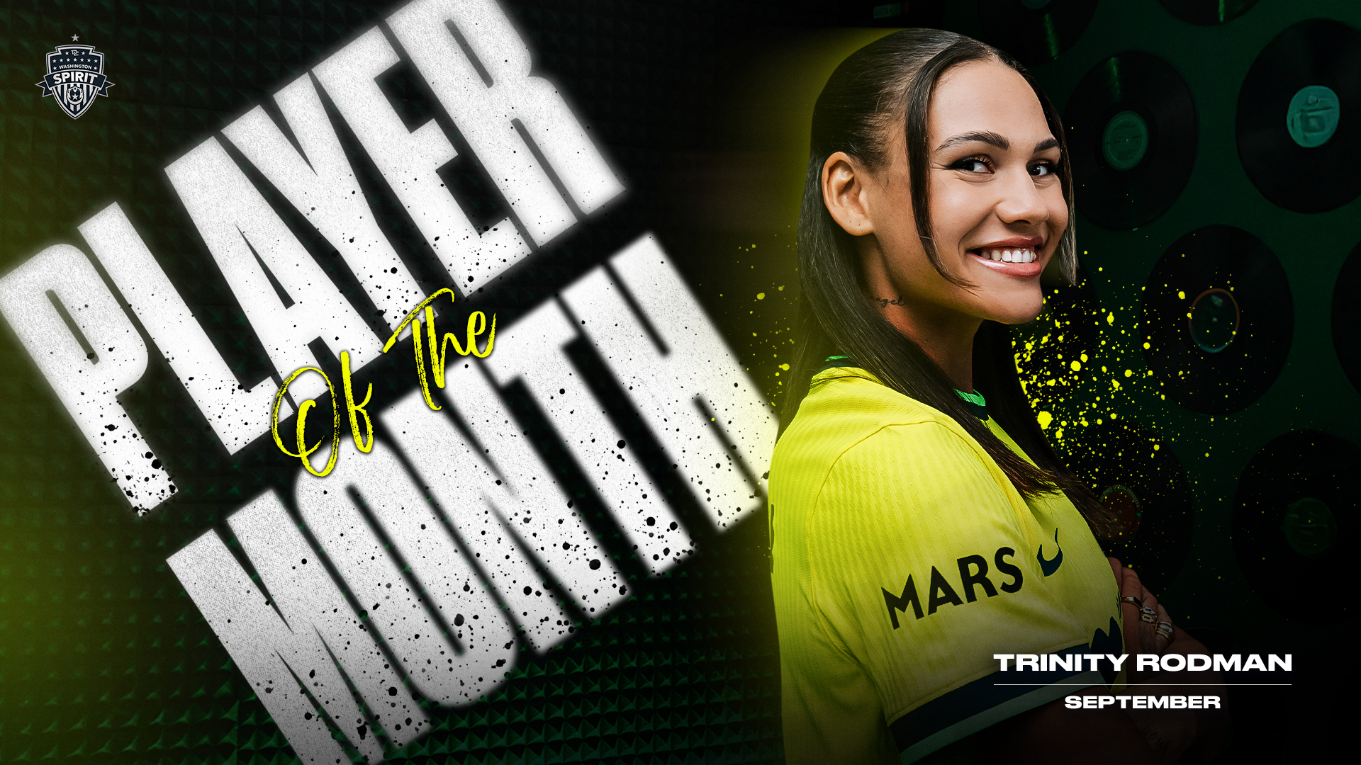 Washington Spirit Star Trinity Rodman Named NWSL Player of the Month, presented by EA Sports Featured Image