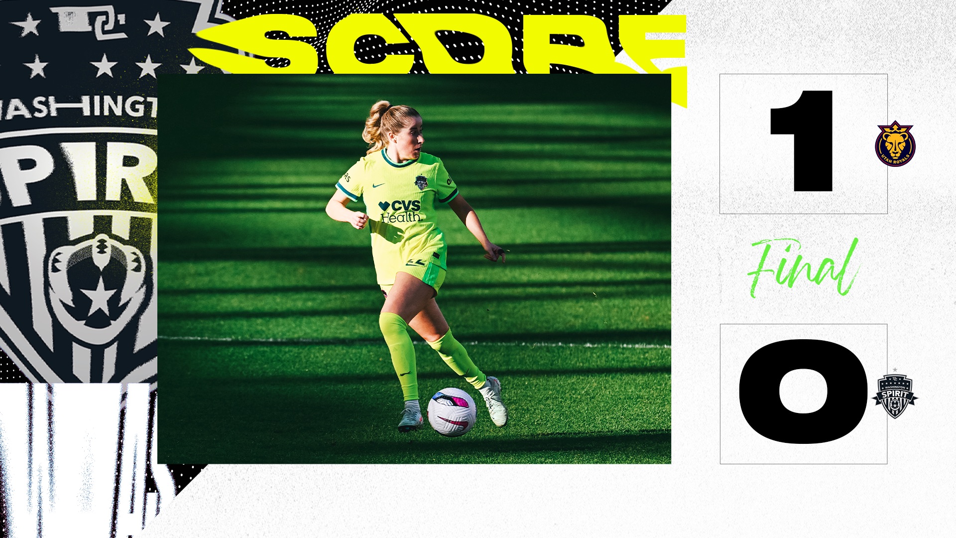 Recap: Spirit Wraps Up Regular Season With Road Loss to Utah, Preps for Playoffs Featured Image