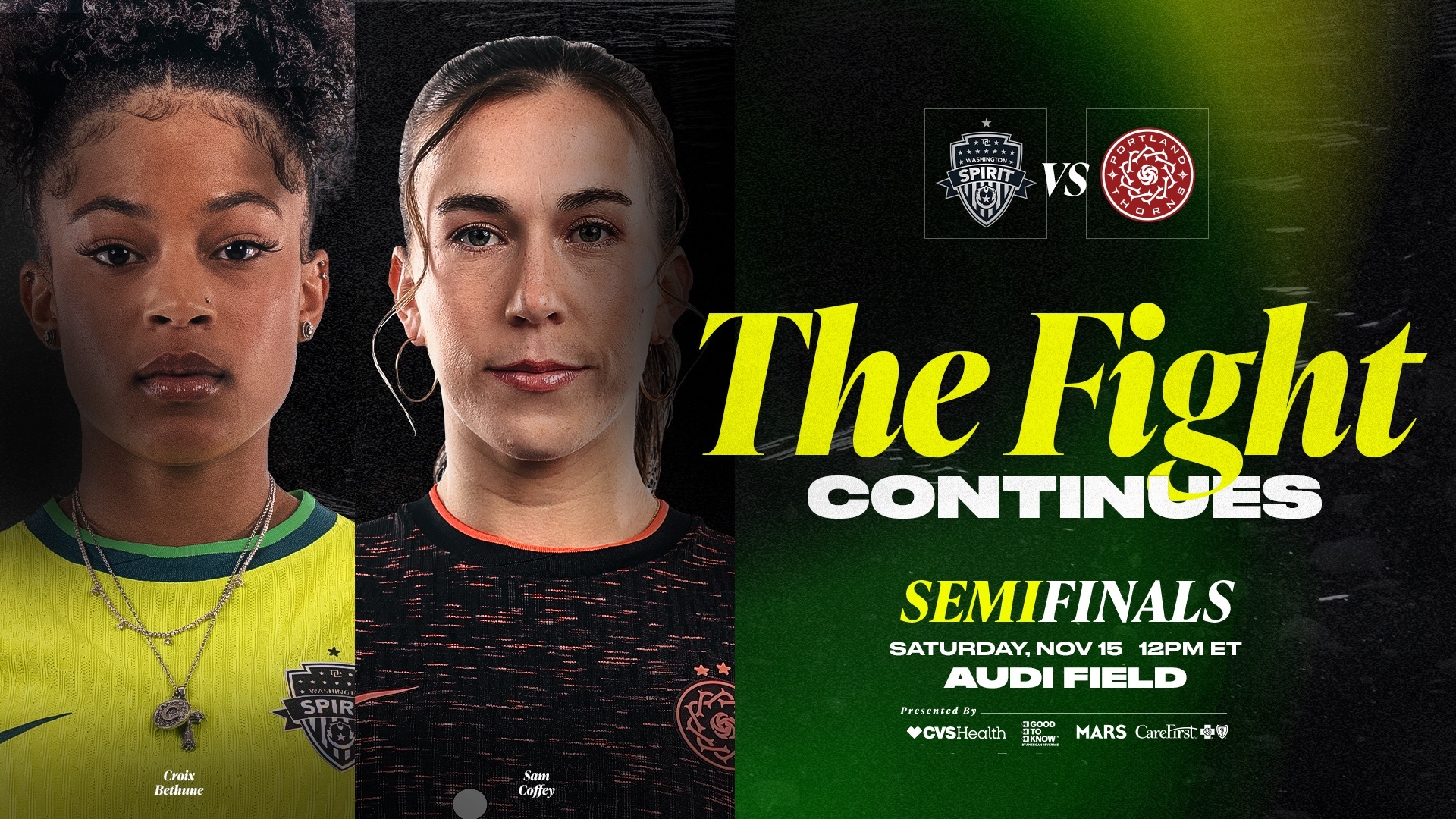 Washington Spirit’s Home Semifinal Match at Audi Field Set for Saturday, November 15 at Noon Featured Image