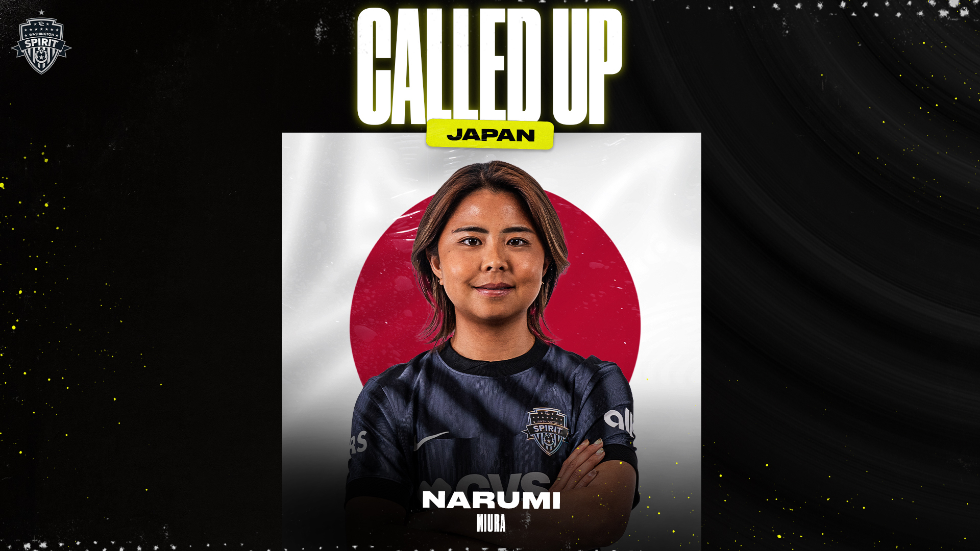 Washington Spirit Midfielder Narumi Miura Called Up to Japan Women’s National Team Featured Image