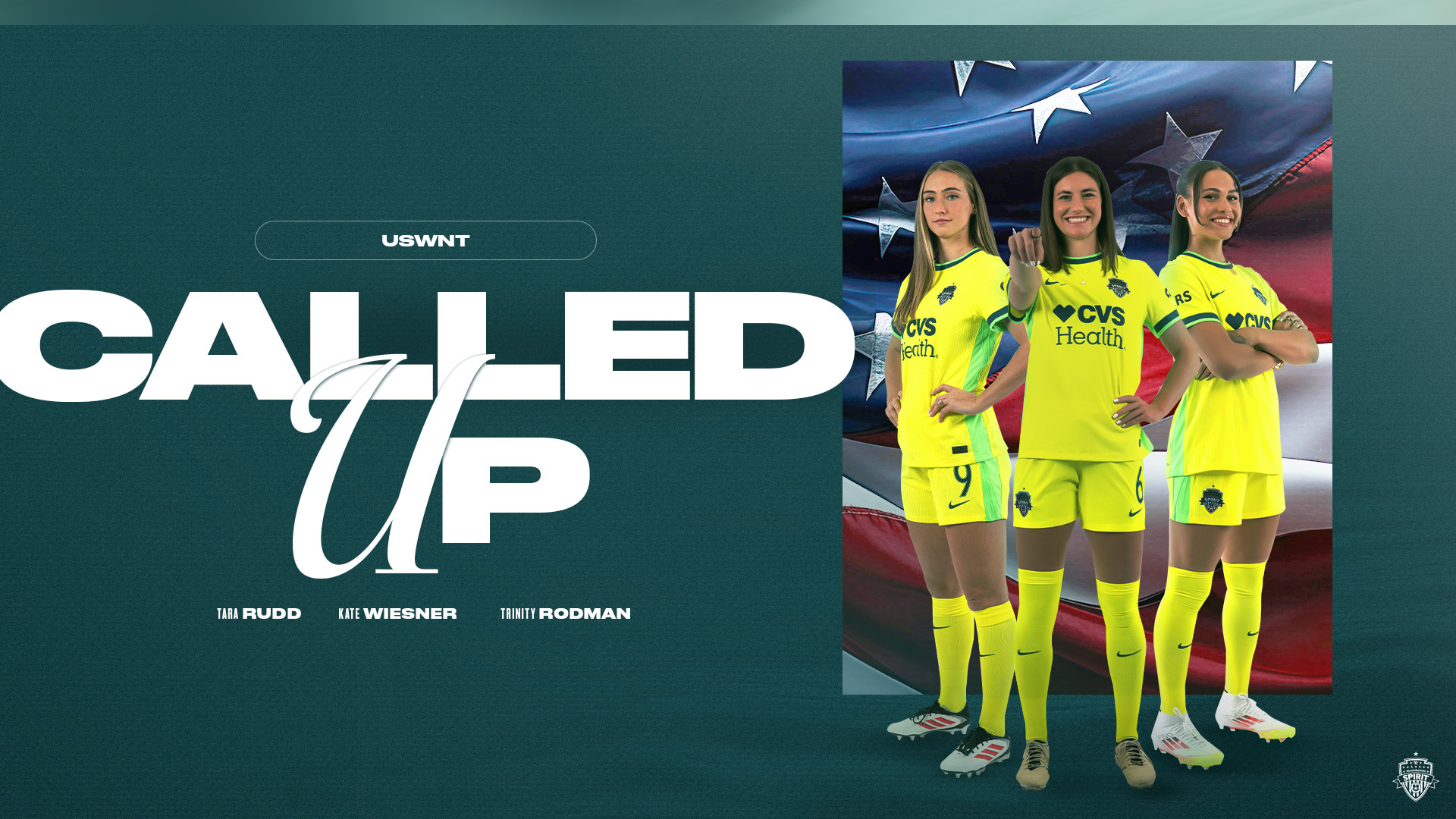 Three Washington Spirit Players Called Up to U.S. Women’s National Team for 2026 SheBelieves Cup Featured Image