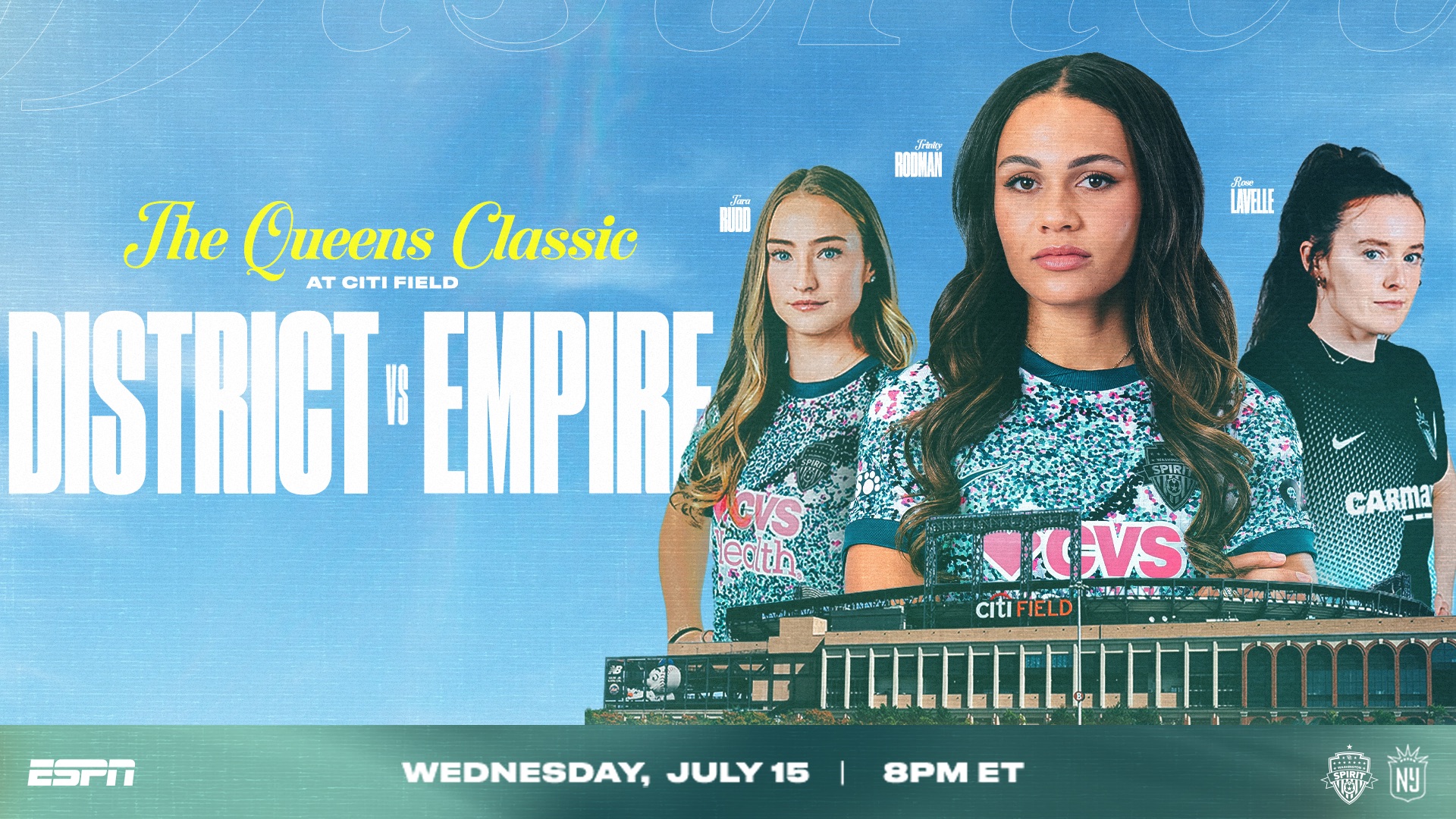 Washington Spirit to Take on Rival Gotham FC at Citi Field in Queens Classic Featured Image