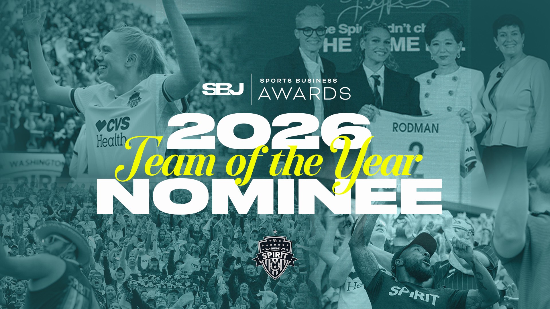 Washington Spirit Named Finalist for Sports Business Journal’s 2026 Sports Team of the Year