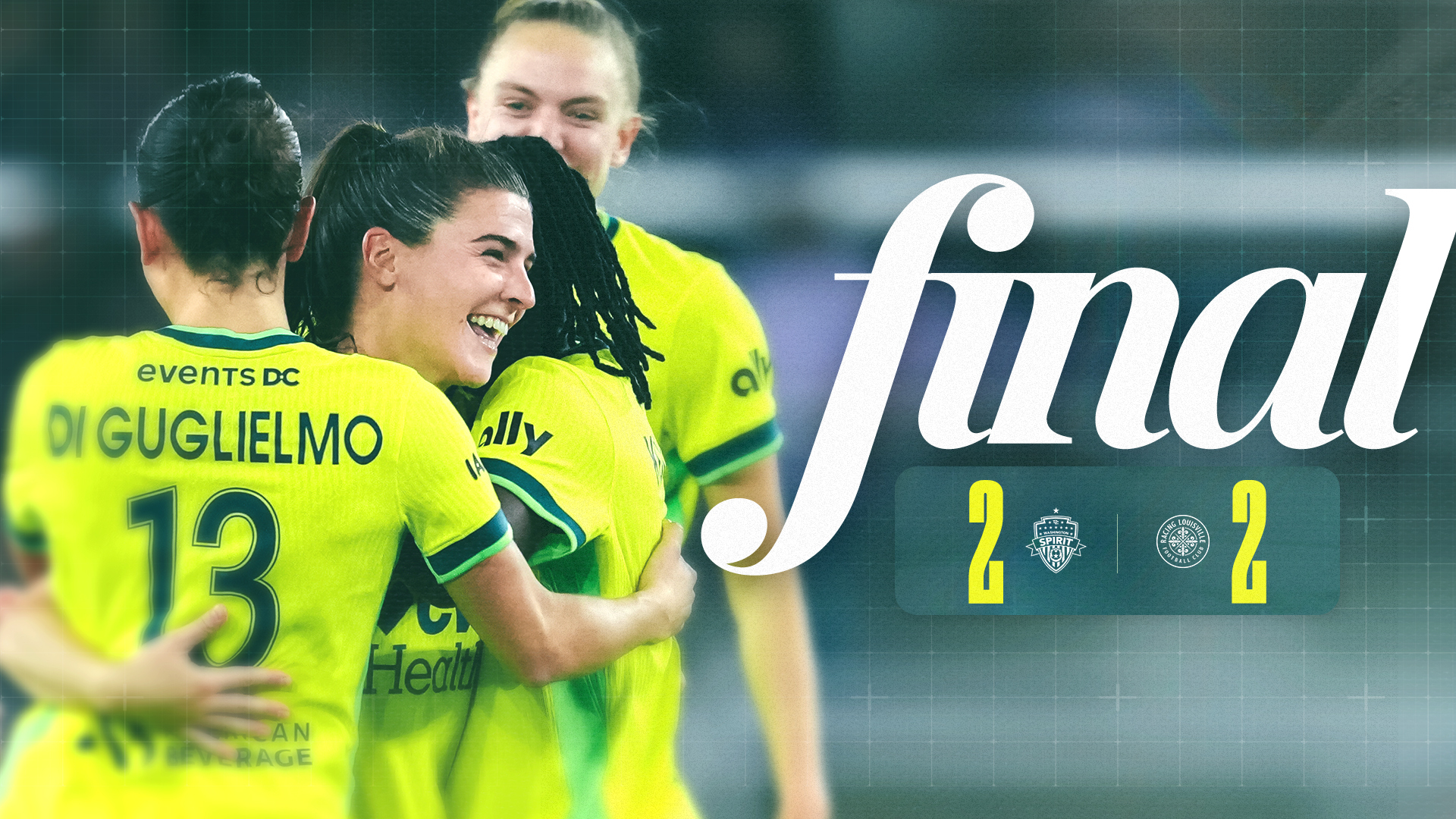 Recap: Spirit Uses Strong Second Half to Save Point on the Road, Draws Racing 2-2 Featured Image