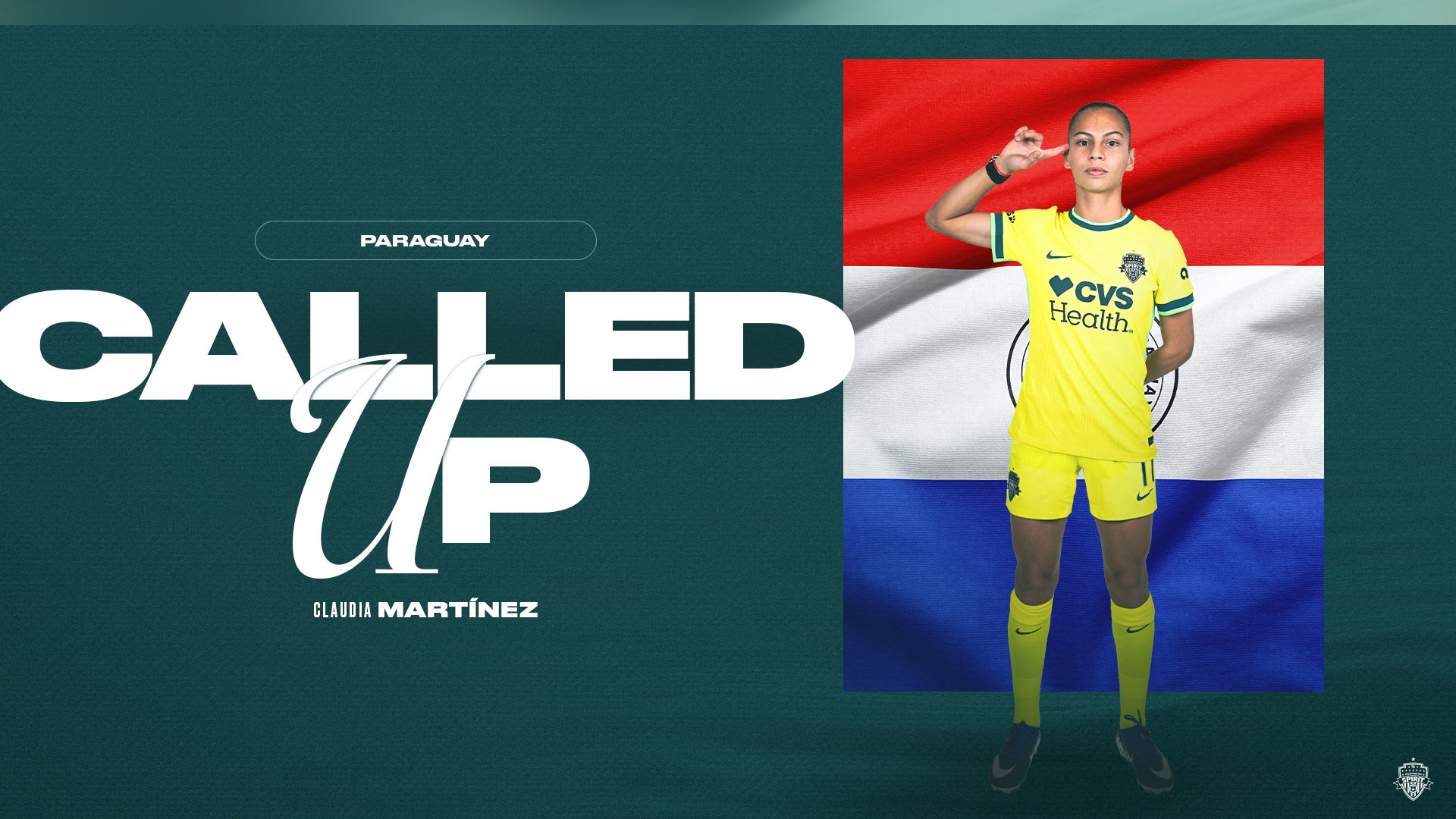 Washington Spirit Forward Claudia Martínez Called Up to Paraguay Women’s National Team Featured Image