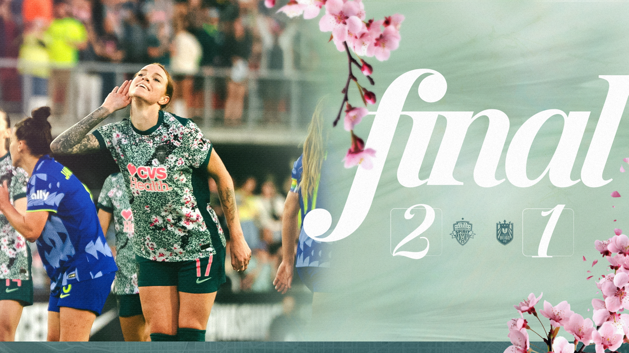 Recap: Spirit Heads Into June Break on a High Note, Wins Fifth Straight Over Seattle Featured Image