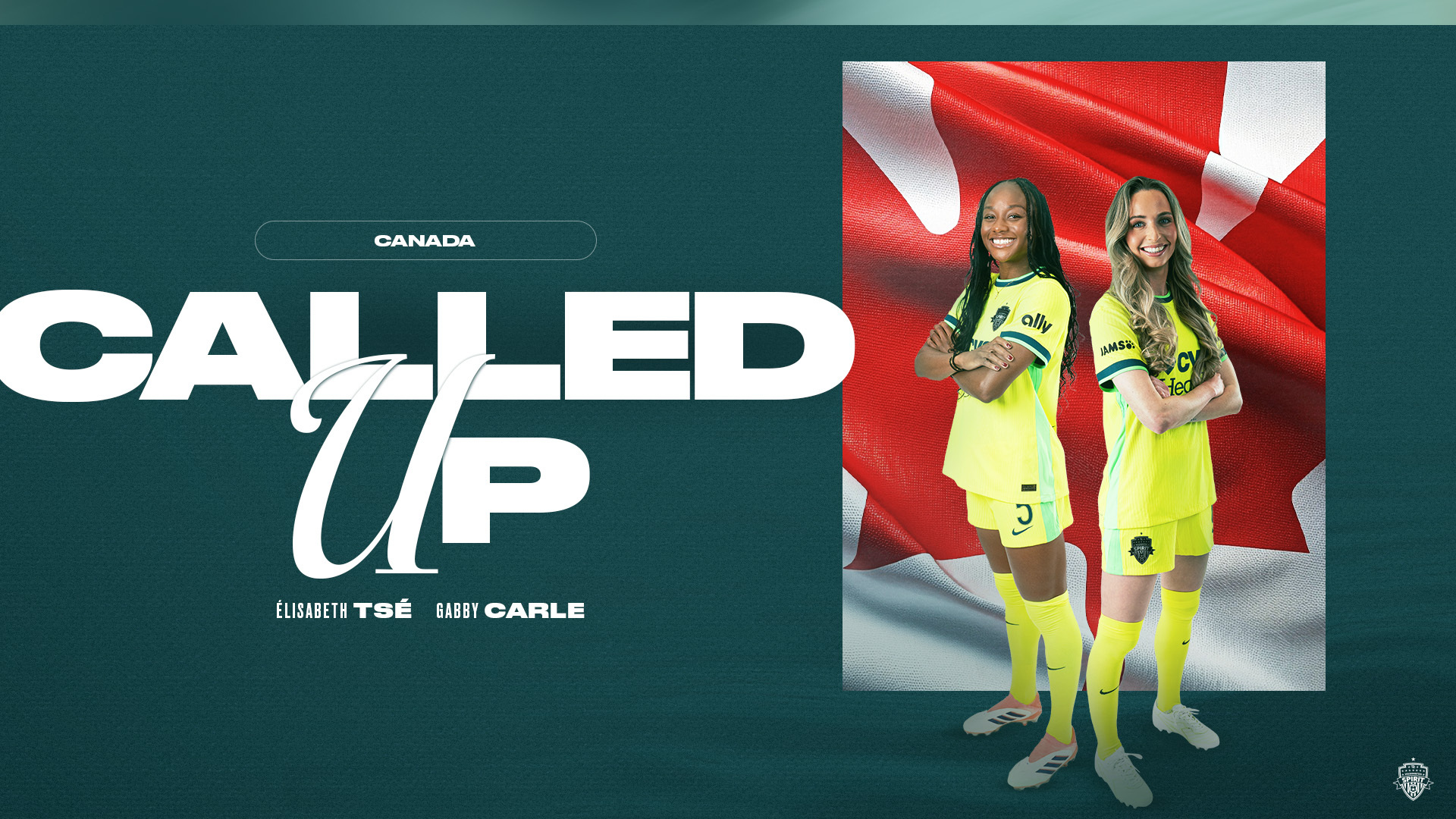 Washington Spirit’s Gabrielle Carle and Élisabeth Tsé Called Up to Canada Women’s National Team Featured Image