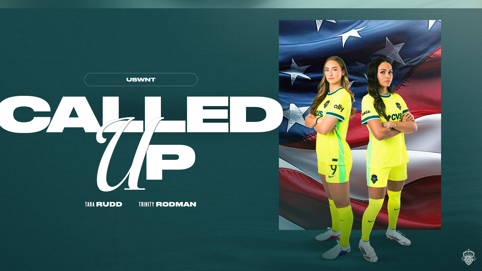 Washington Spirit’s Trinity Rodman and Tara Rudd Called Up to U.S. Women’s National Team Featured Image