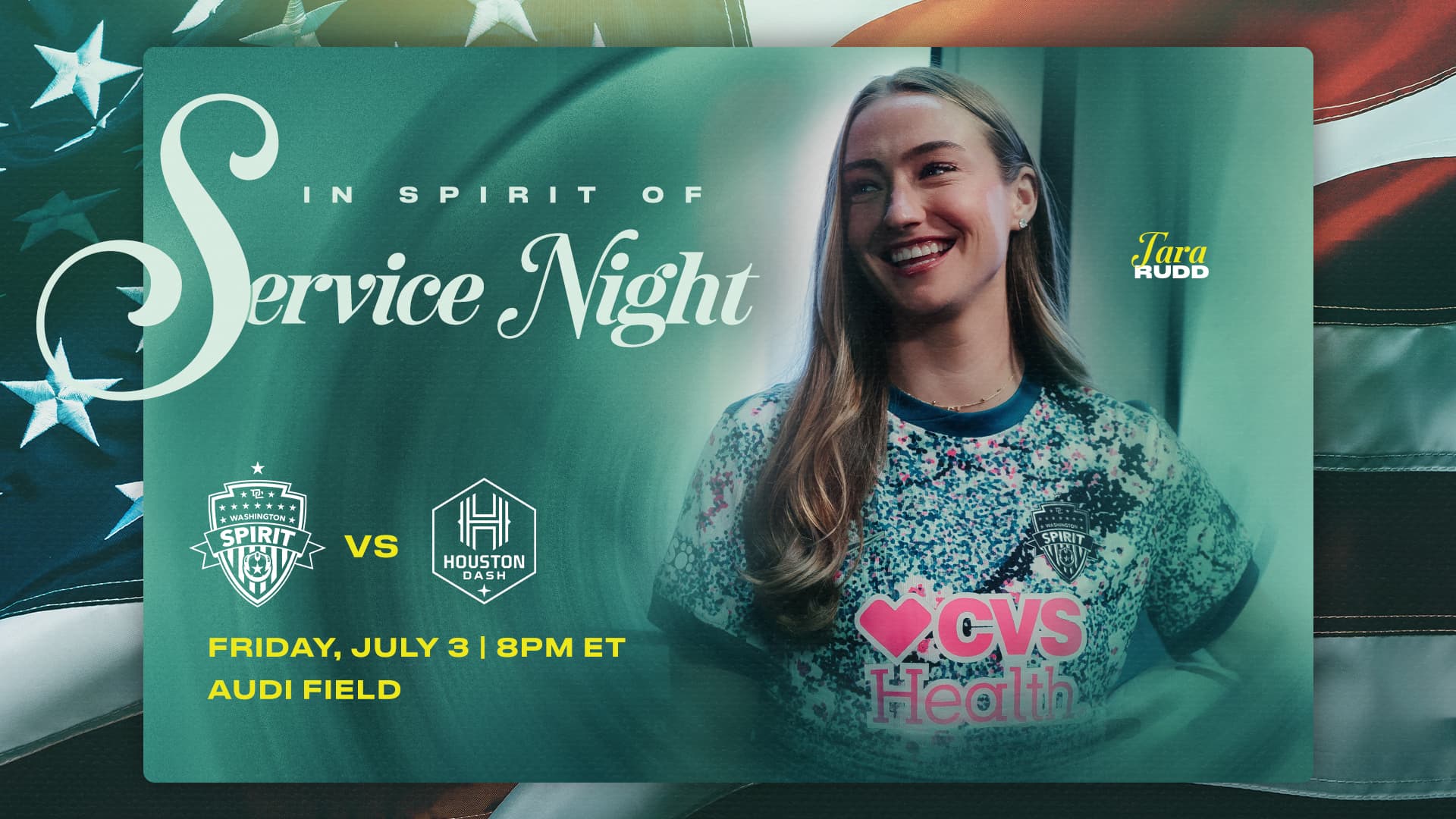 Washington Spirit vs Houston Dash: service night guide
