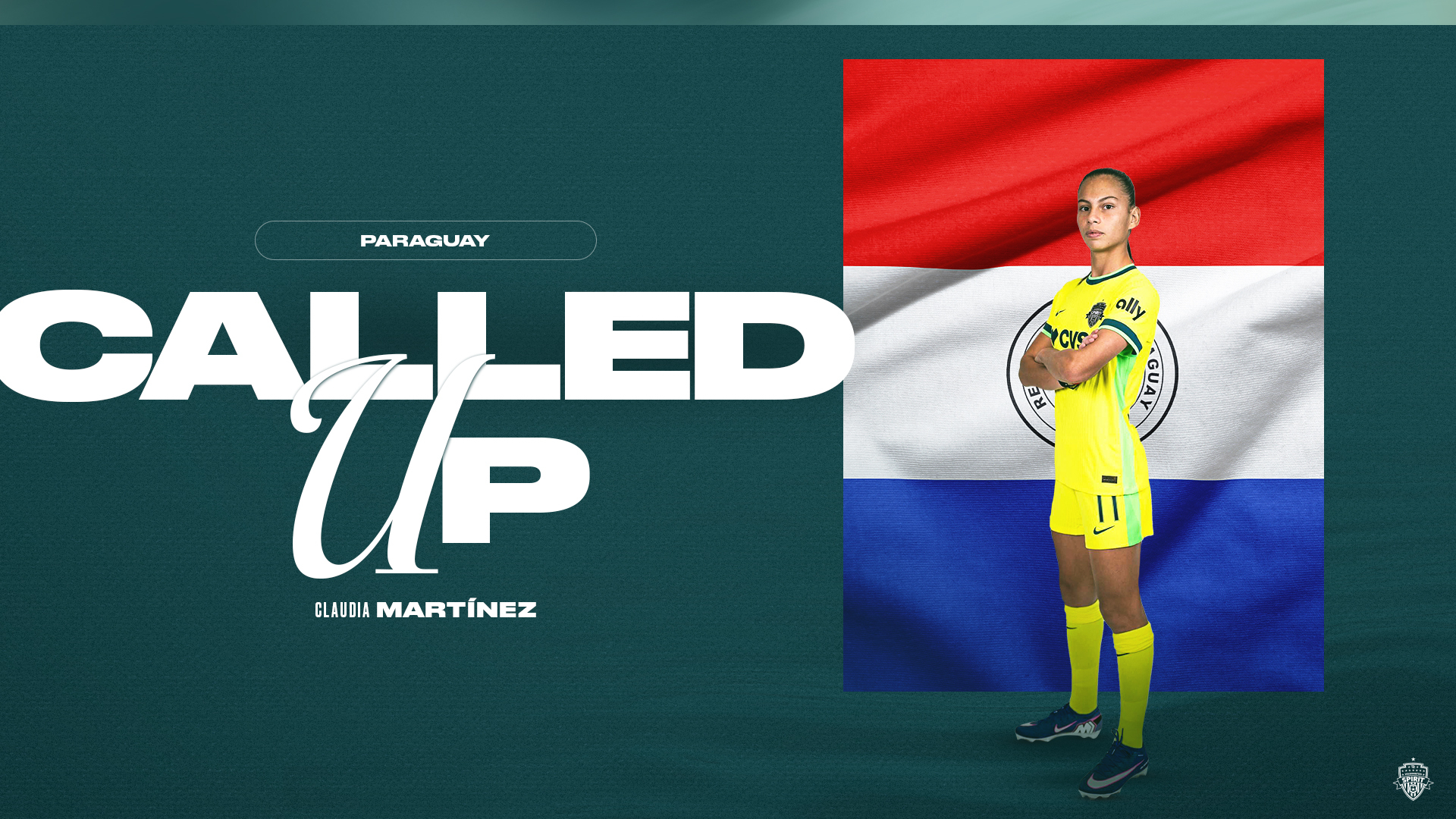 Washington Spirit Forward Claudia Martínez Called Up to Paraguay Women’s National Team Featured Image