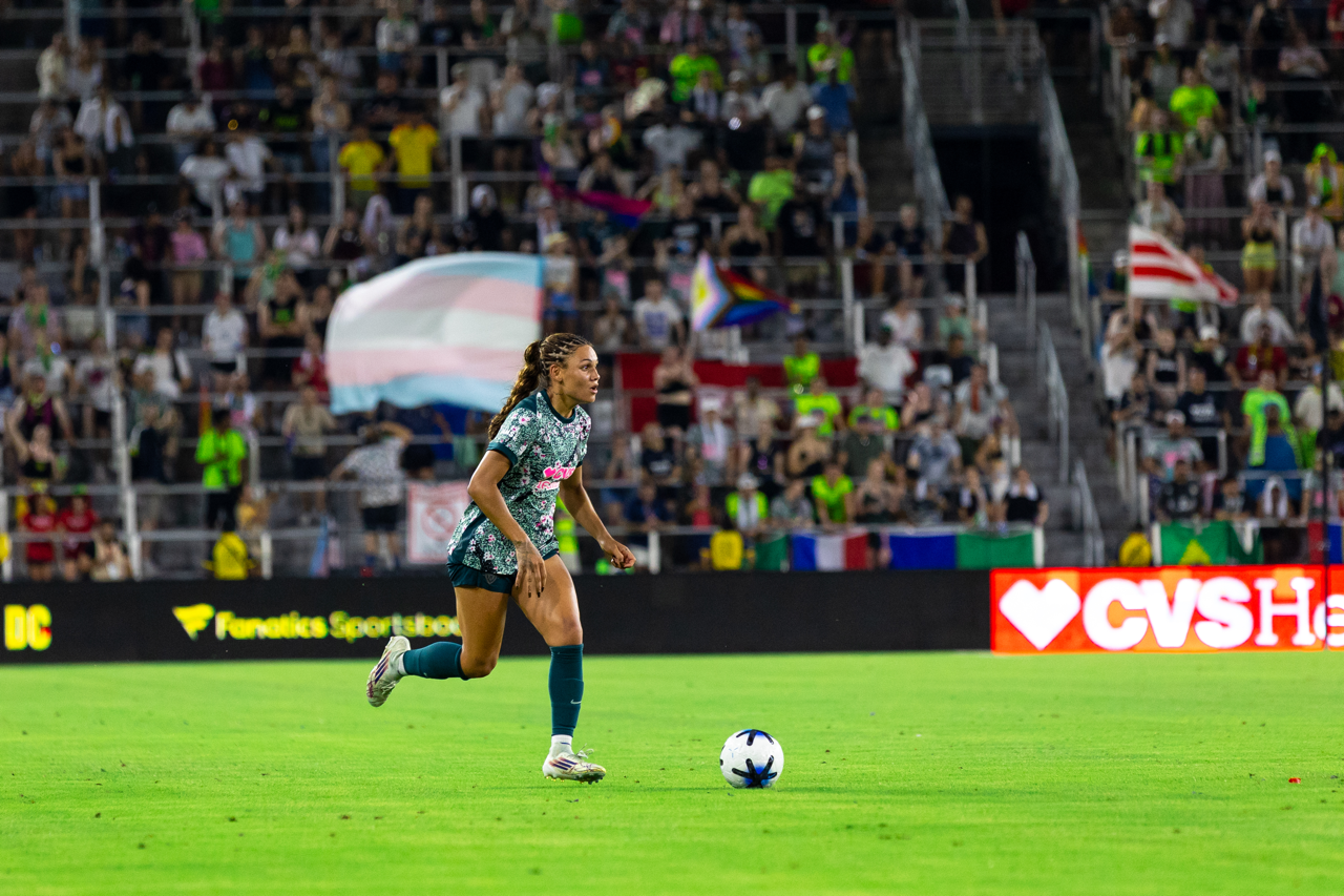 Washington Spirit Star Trinity Rodman Named NWSL Player of the Week Featured Image